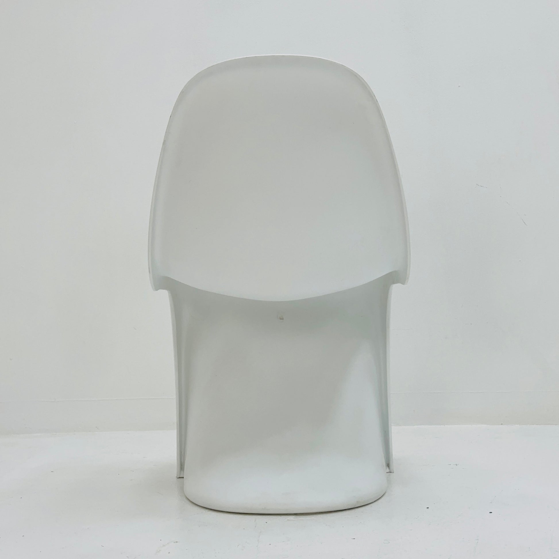 Mid century Verner Panton chair in white germany 1990s