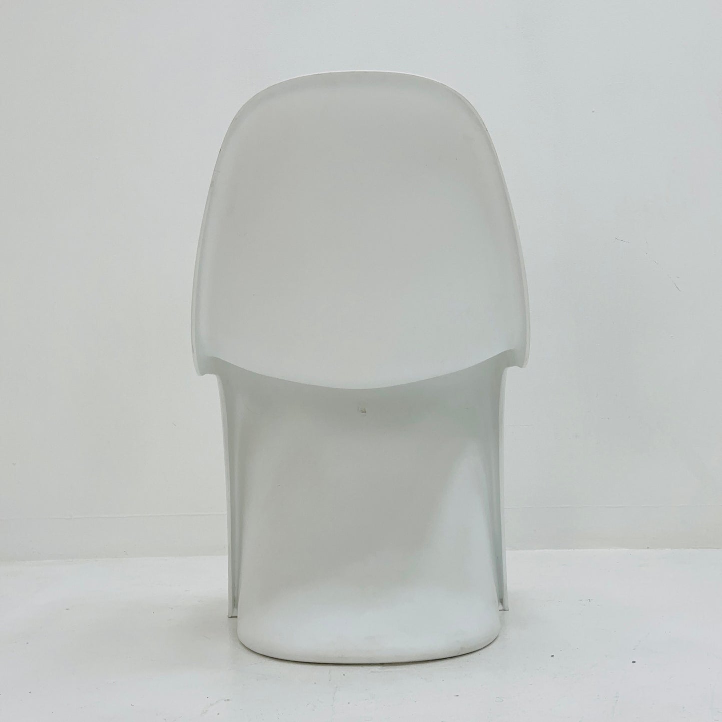 Mid century Verner Panton chair in white germany 1990s