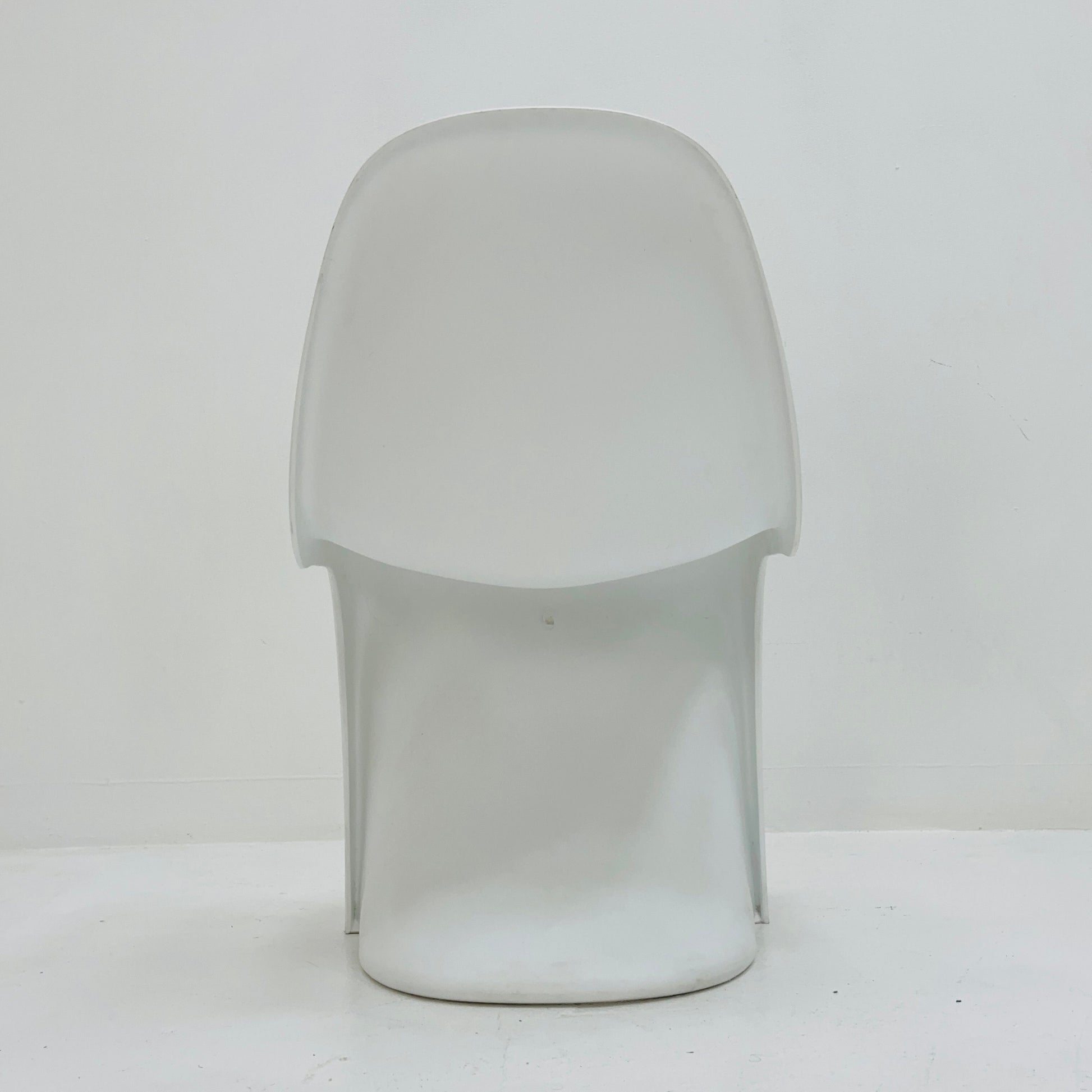 Mid century Verner Panton chair in white germany 1990s