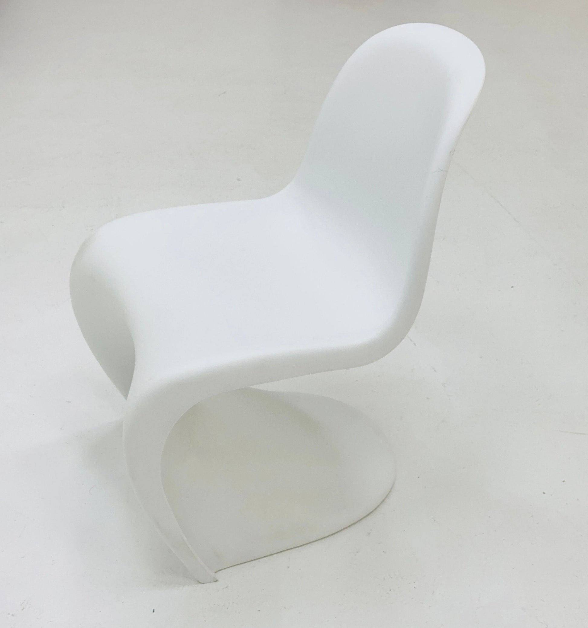 Mid century Verner Panton chair in white germany 1990s