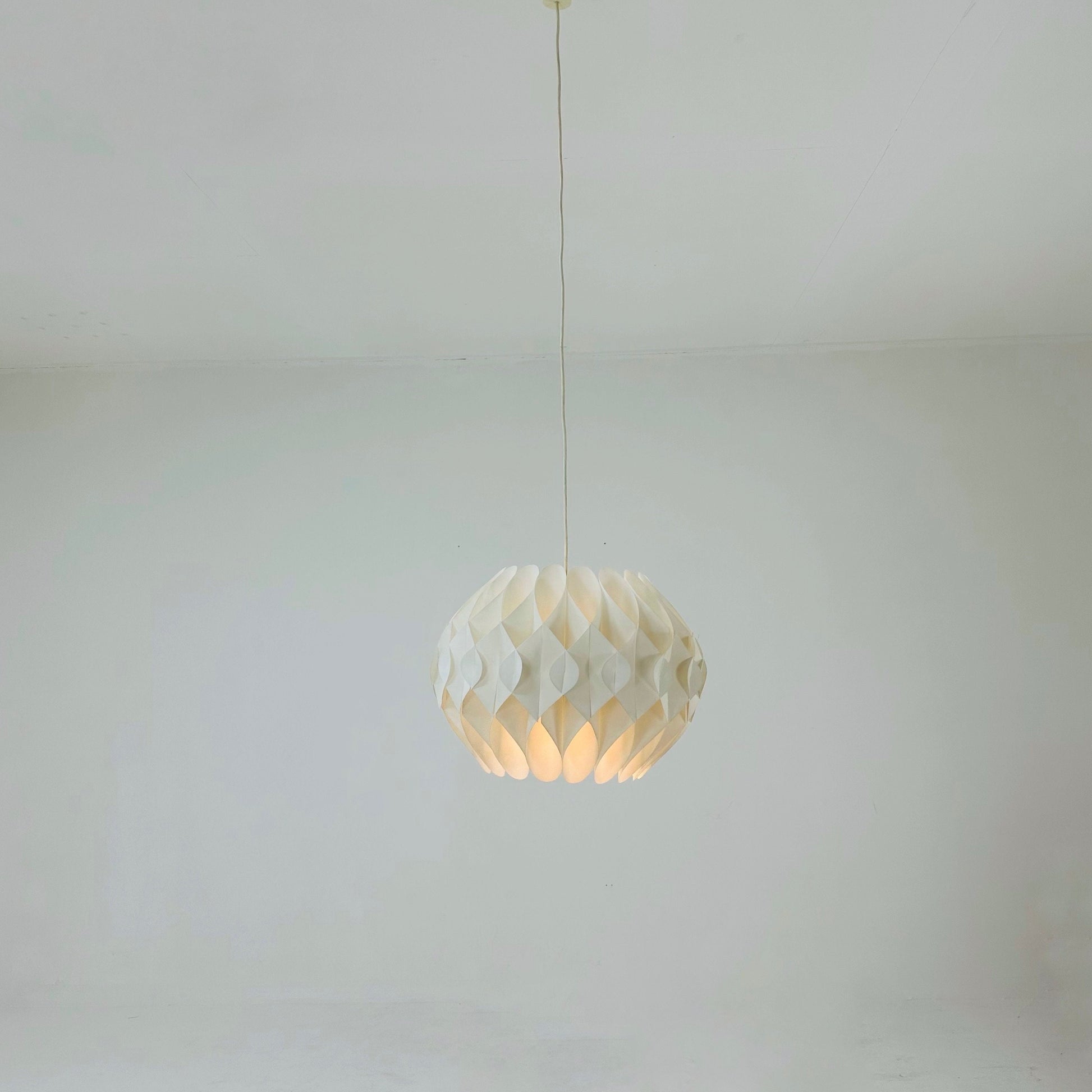 Butterfly pendant lamp, designed in 1968 by the Danish designer Lars Schiøler for Hoyrup Denmark