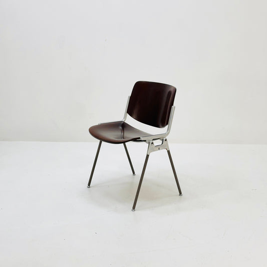 Mid century Stacking desk chair by Giancarlo Piretti for Anomima Castelli ,Italy 1960s