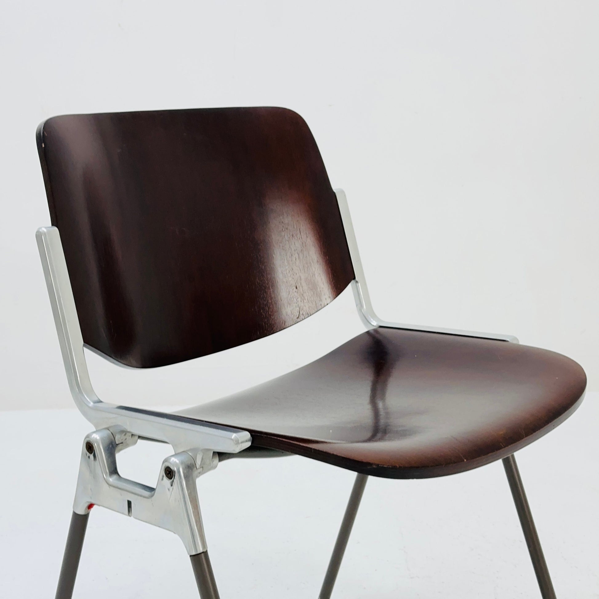 Mid century Stacking desk chair by Giancarlo Piretti for Anomima Castelli ,Italy 1960s