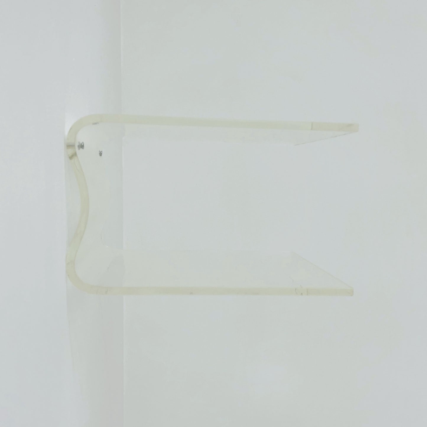 Space Age acrylic glass wall shelf 1970s