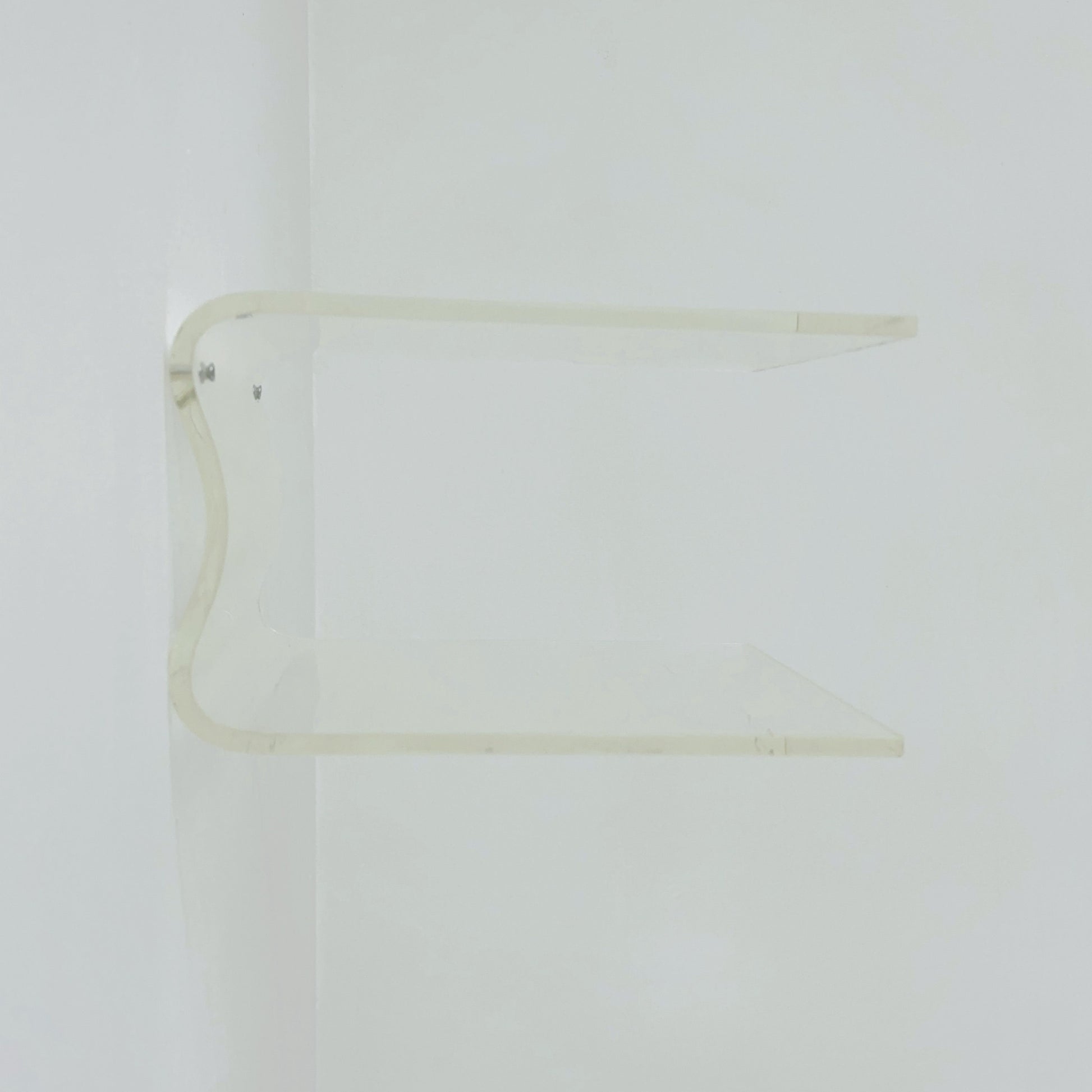 Space Age acrylic glass wall shelf 1970s