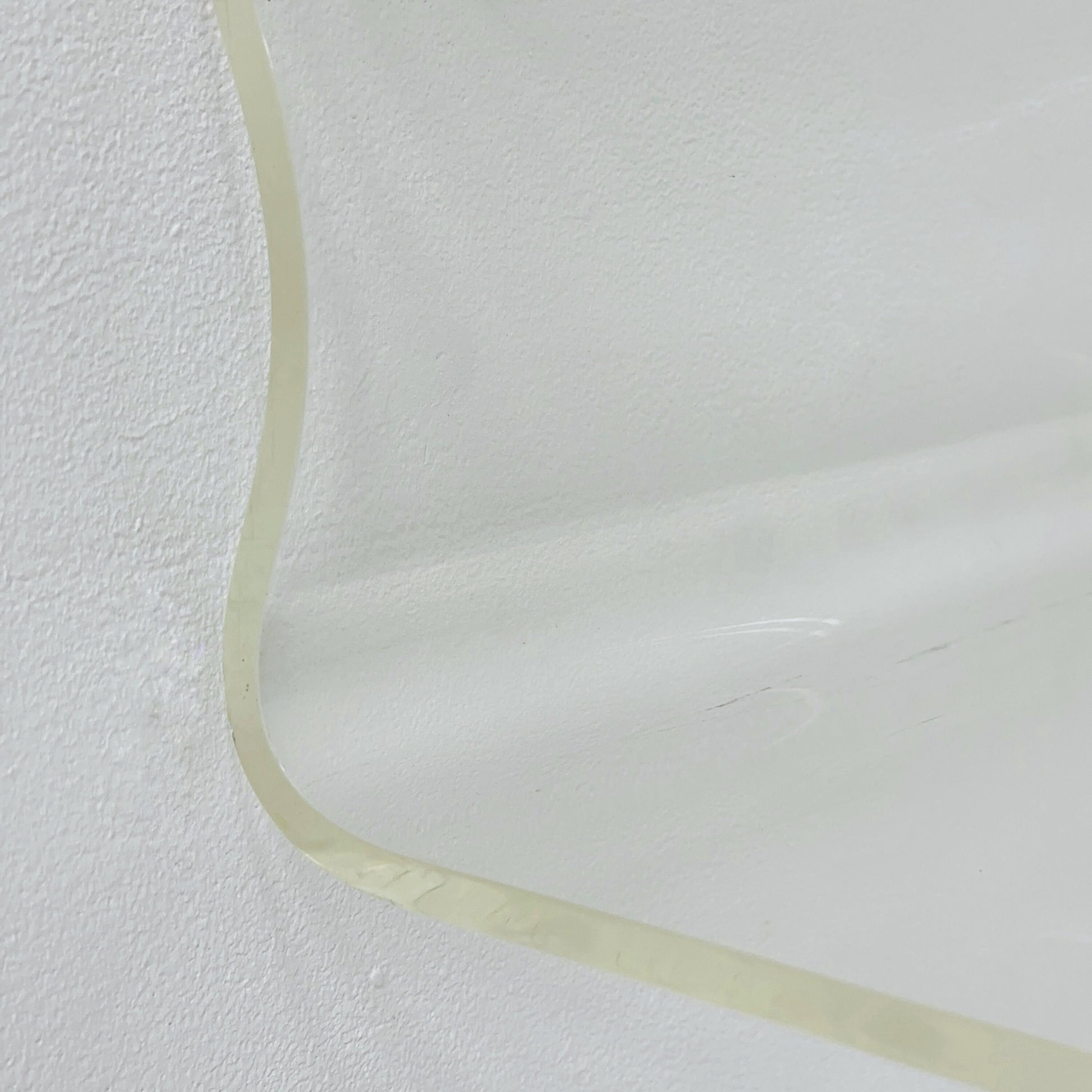 Space Age acrylic glass wall shelf 1970s