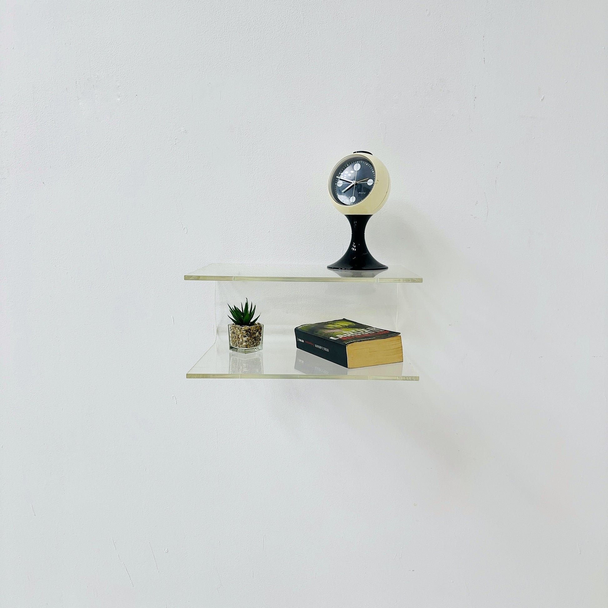 Space Age acrylic glass wall shelf 1970s