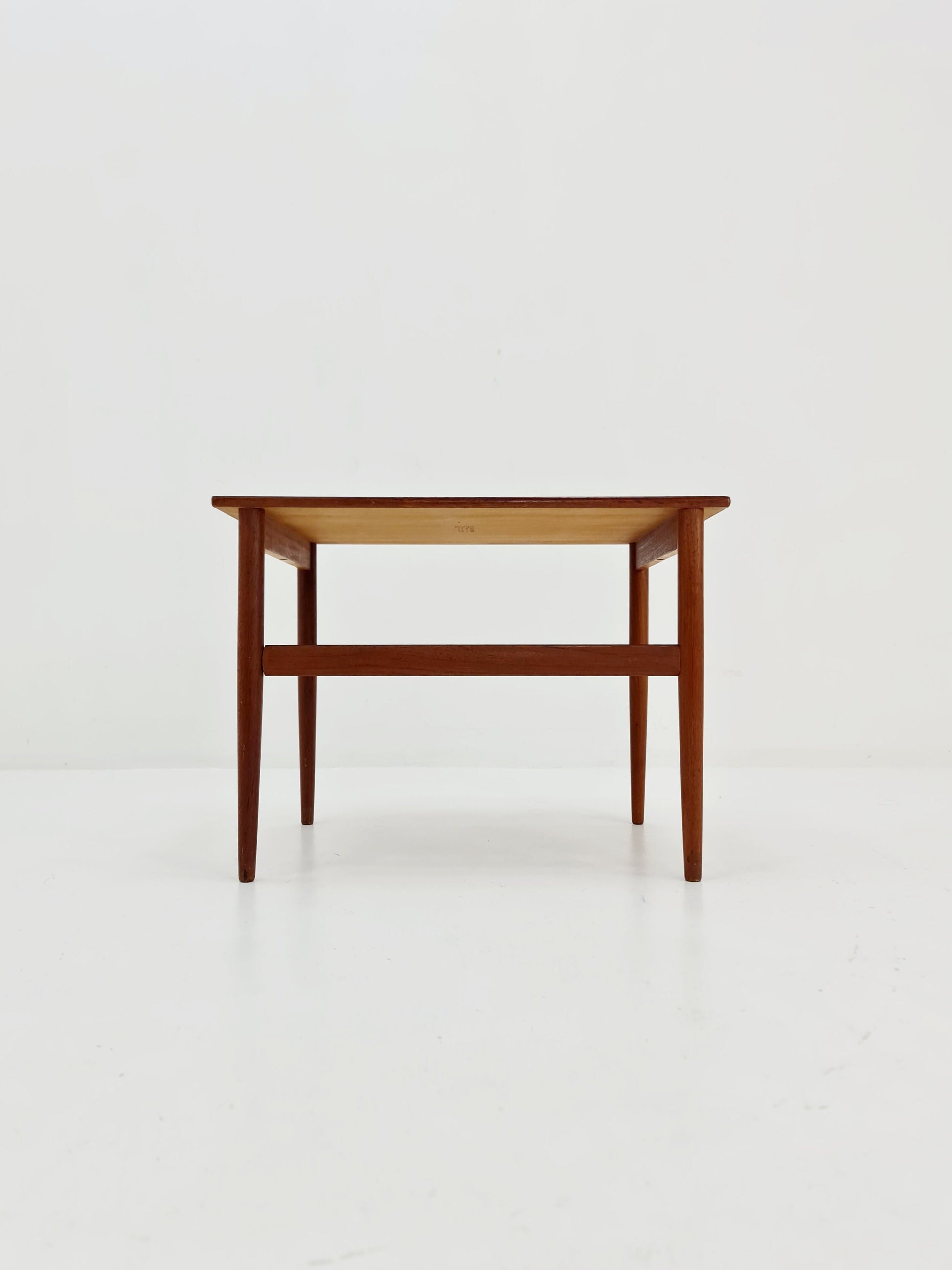 Midcentury Swedish teak coffee side table by Yngvar Sandtröm for Säffle Möbelfabrik, 1960s
