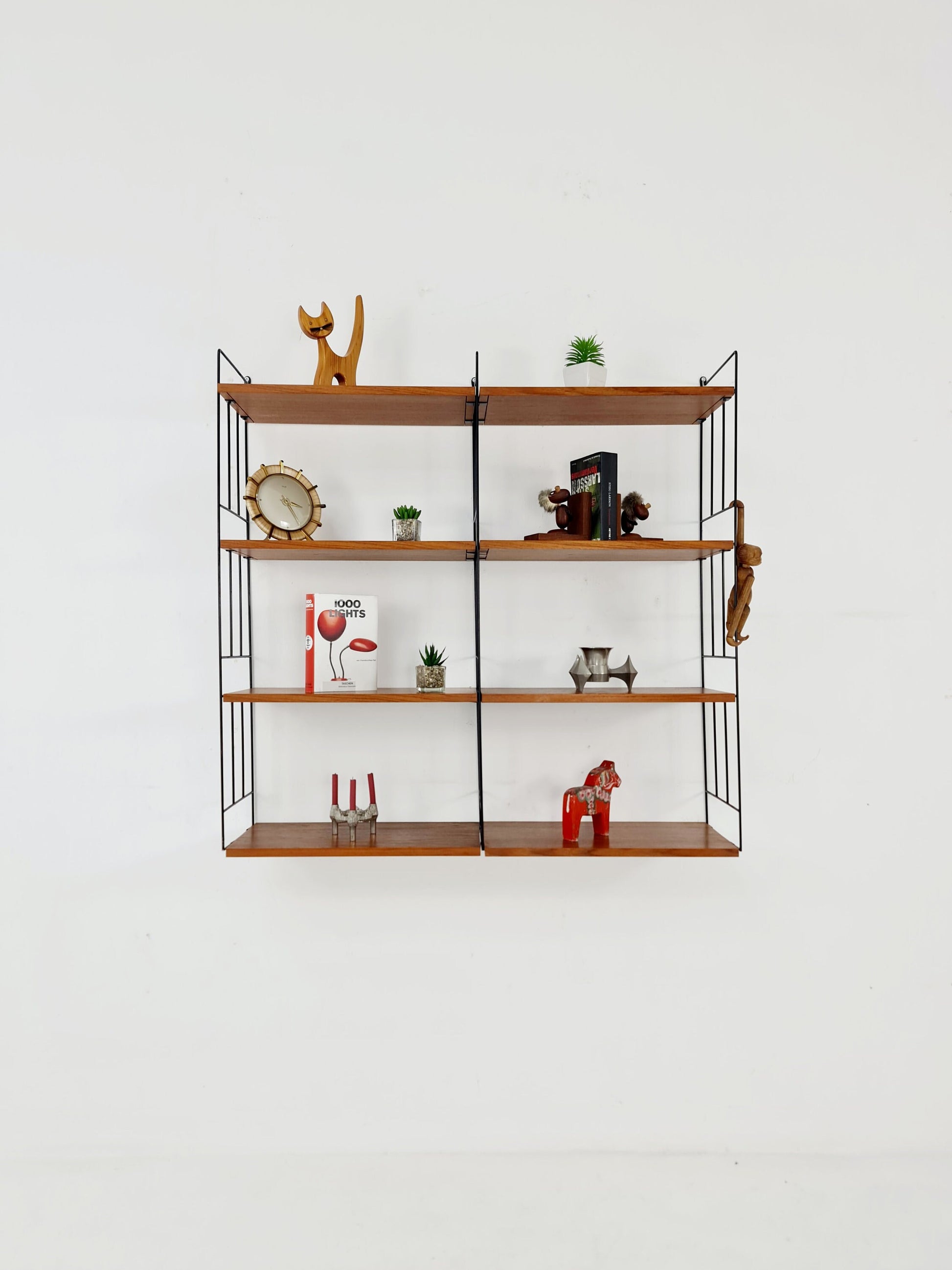 String shelf-system by WHB German Teak , 1950s