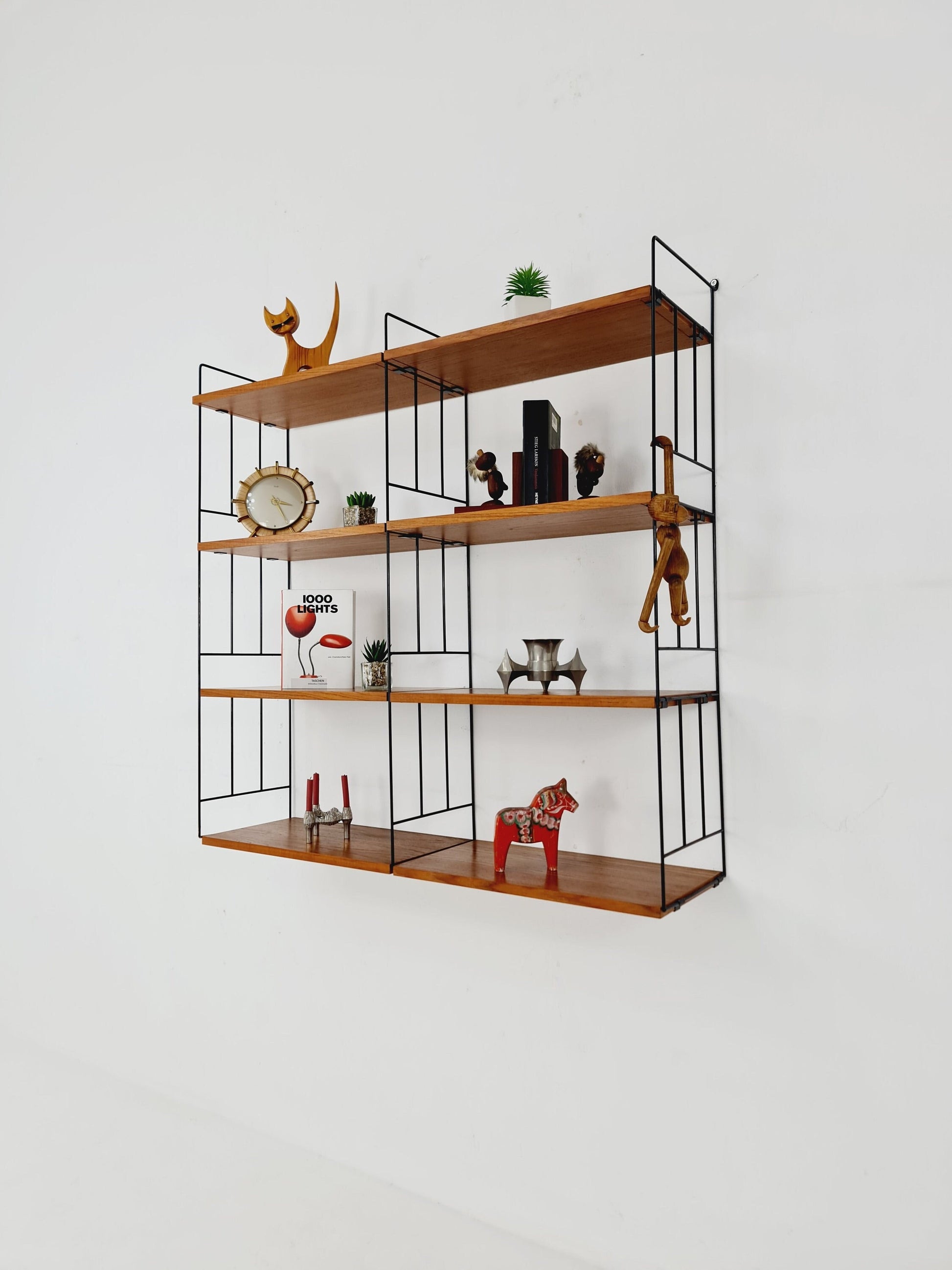 String shelf-system by WHB German Teak , 1950s