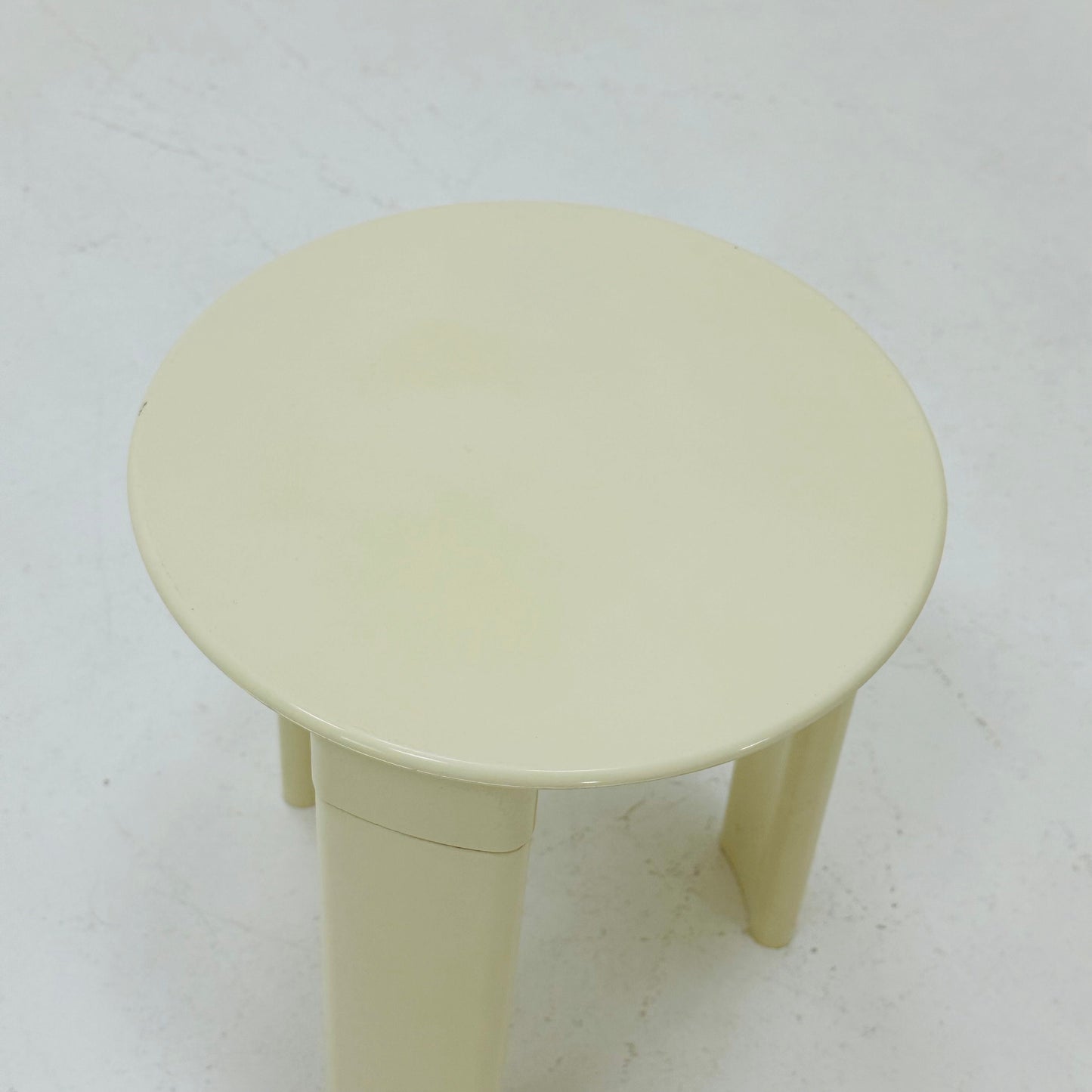 Space Age Trio side table/ Stool by Olaf Von Bohr for Gedy, 1970s Italy
