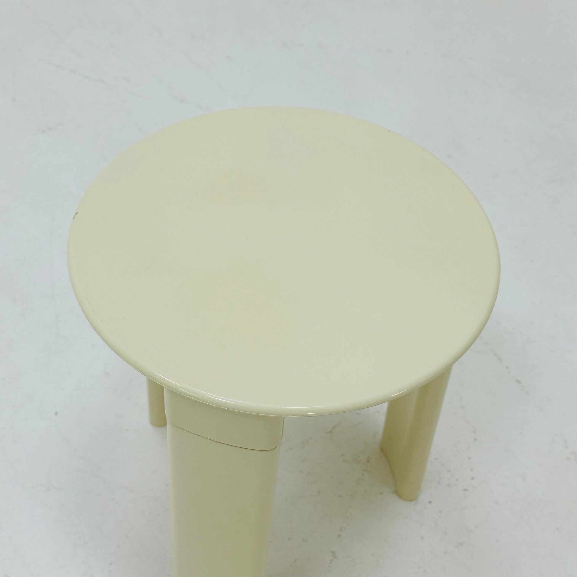Space Age Trio side table/ Stool by Olaf Von Bohr for Gedy, 1970s Italy