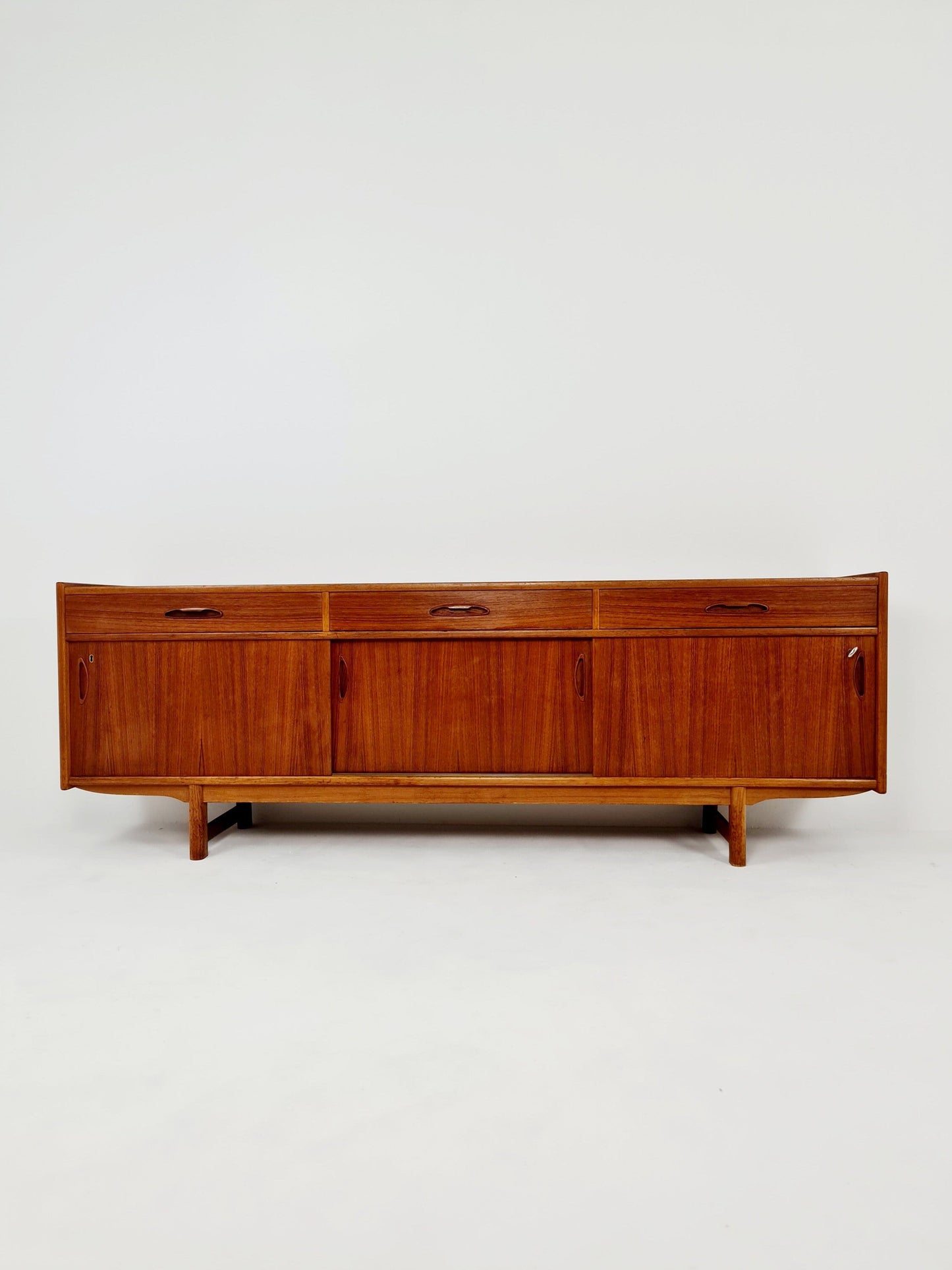 Rare Danish Teak Sideboard by Sven Andersen Møbelfabrik, 1960s
