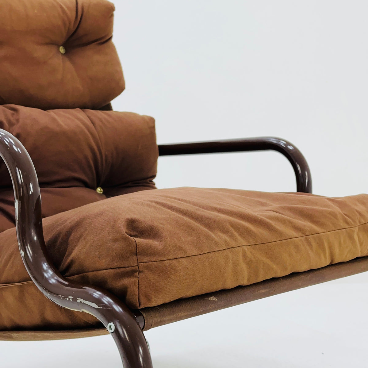Space age Stuns lounge chair on wheels by Jan Dranger & Johan Huldt for Innovator Sweden 1970s