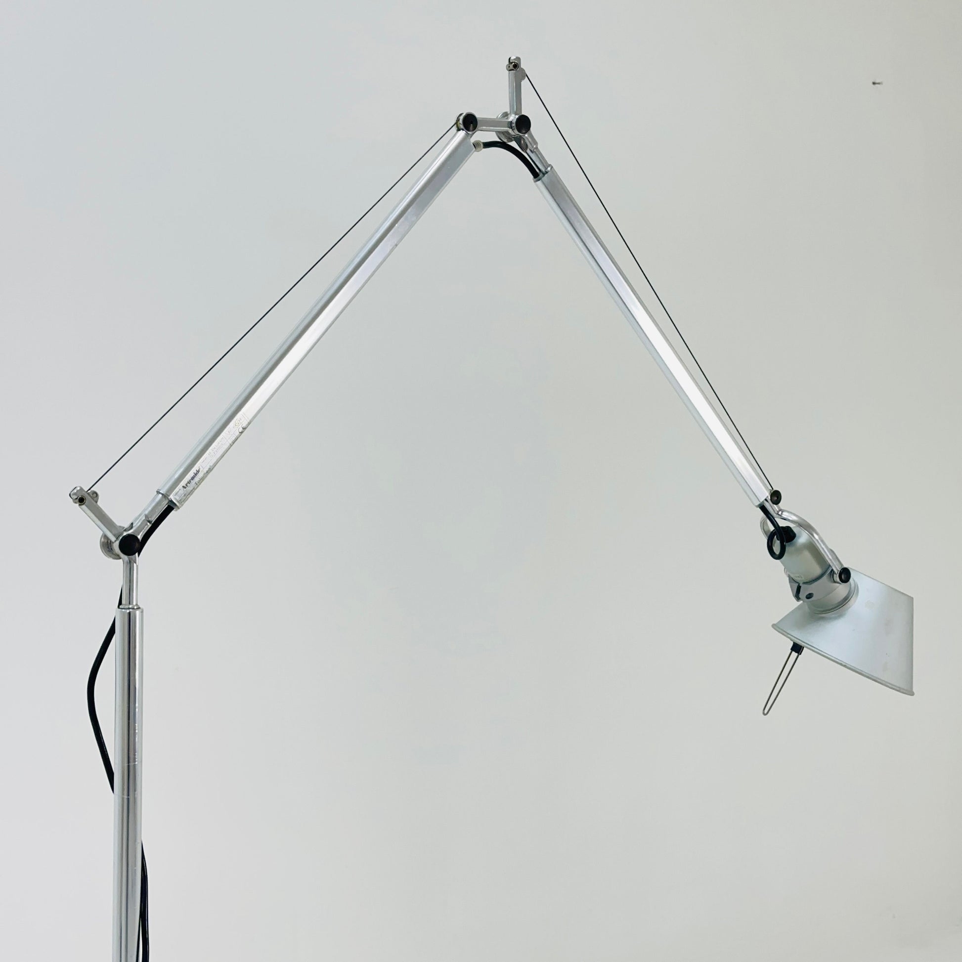 Iconic floor lamp by Michele de lucchi & ciancarlo fassina. Tolomeo, "Terra" for Artemide, Italy