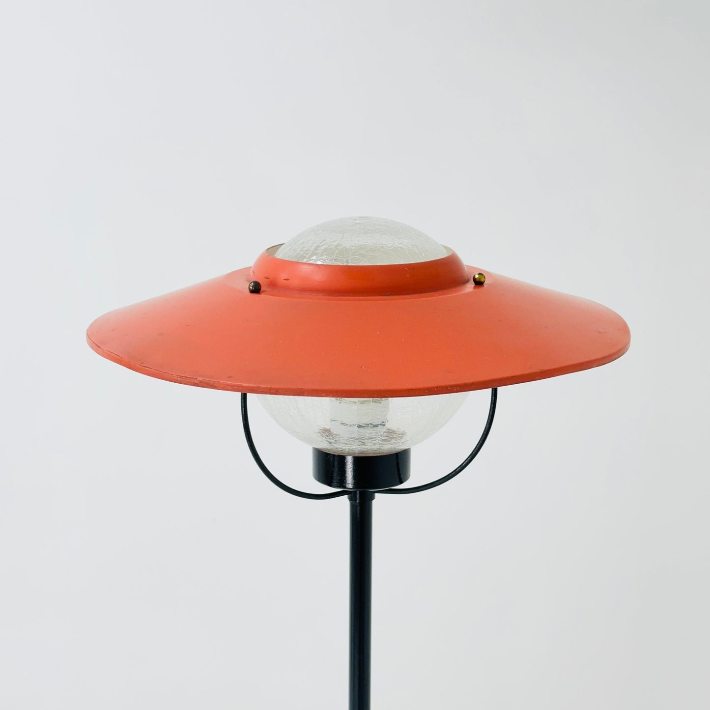 Mid century mashrom industrial floor lamp 1980s Germany