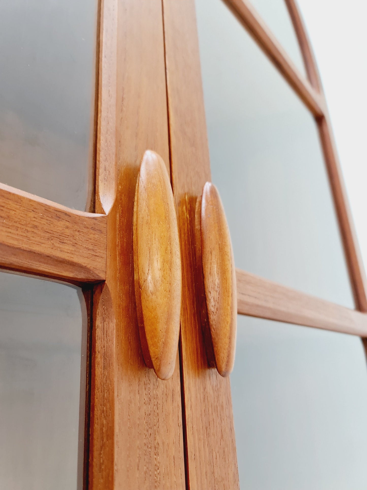 Mid Century Modern danish cabinet teak Display / Vitrine By Dyrlund ,1960s