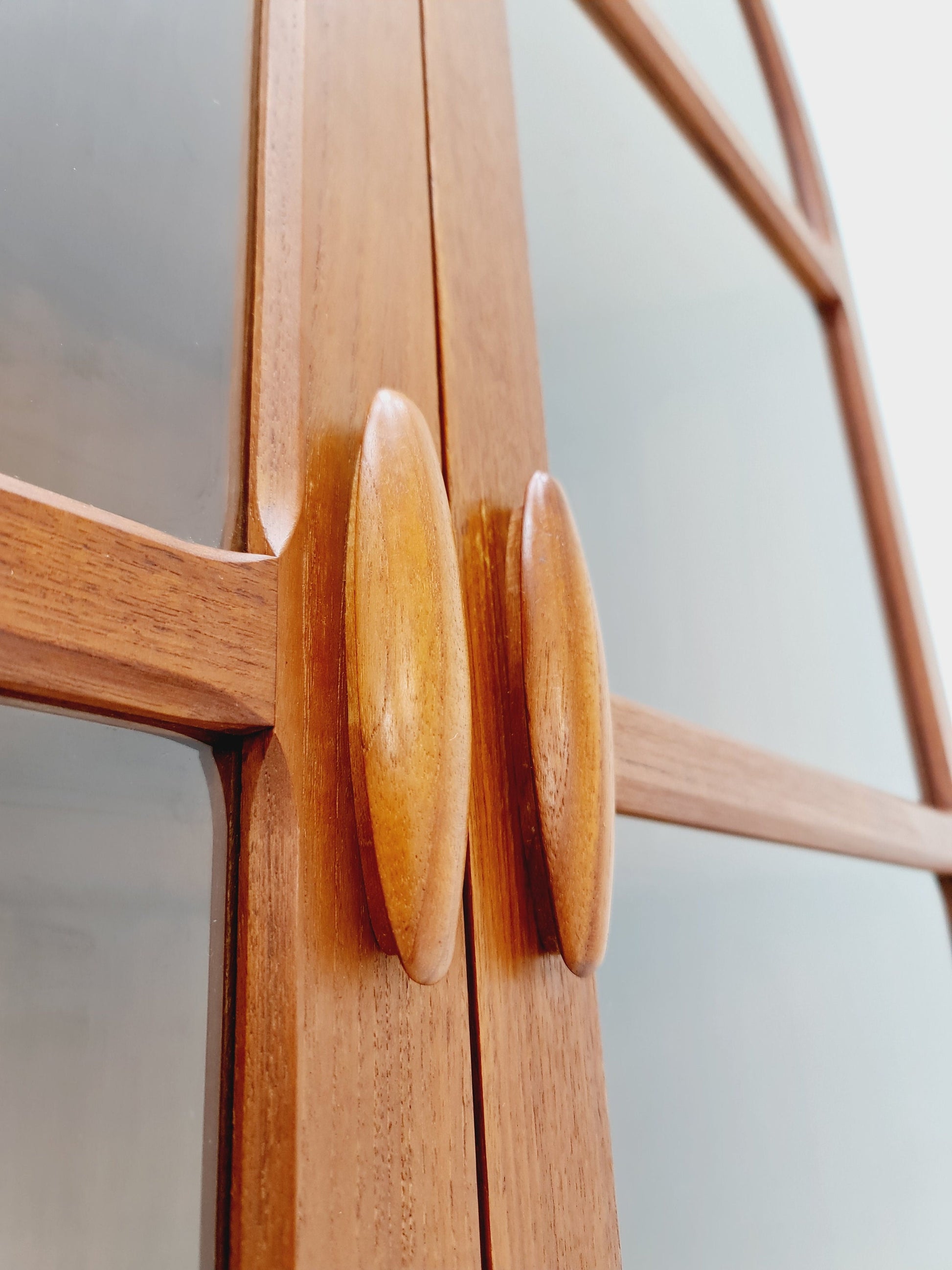 Mid Century Modern danish cabinet teak Display / Vitrine By Dyrlund ,1960s