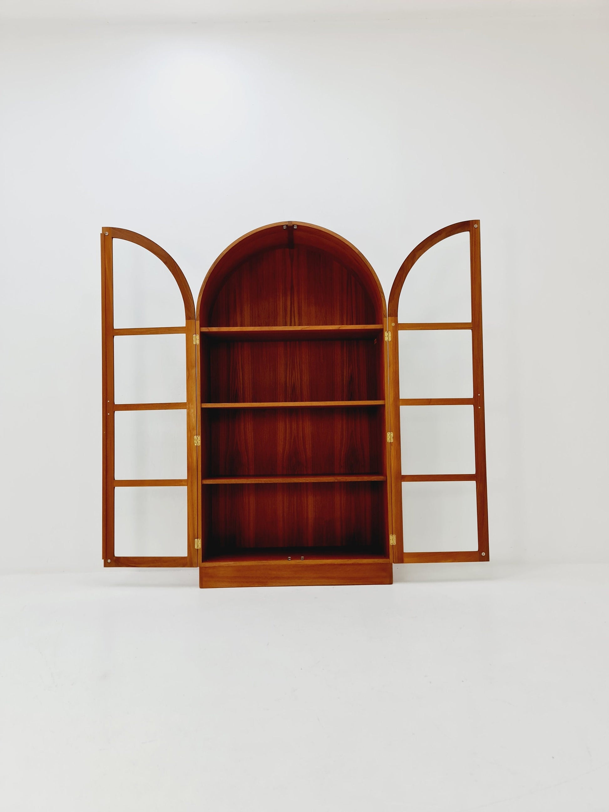 Mid Century Modern danish cabinet teak Display / Vitrine By Dyrlund ,1960s