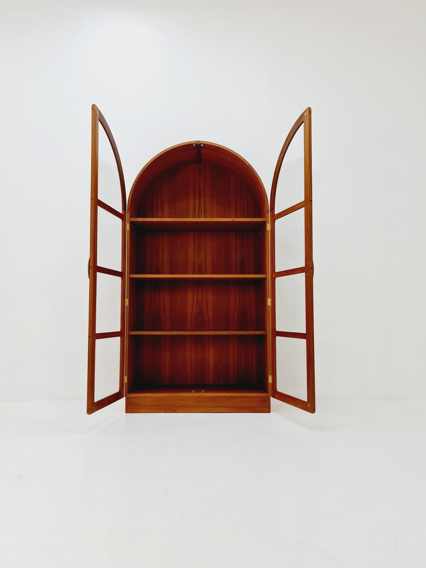 Mid Century Modern danish cabinet teak Display / Vitrine By Dyrlund ,1960s
