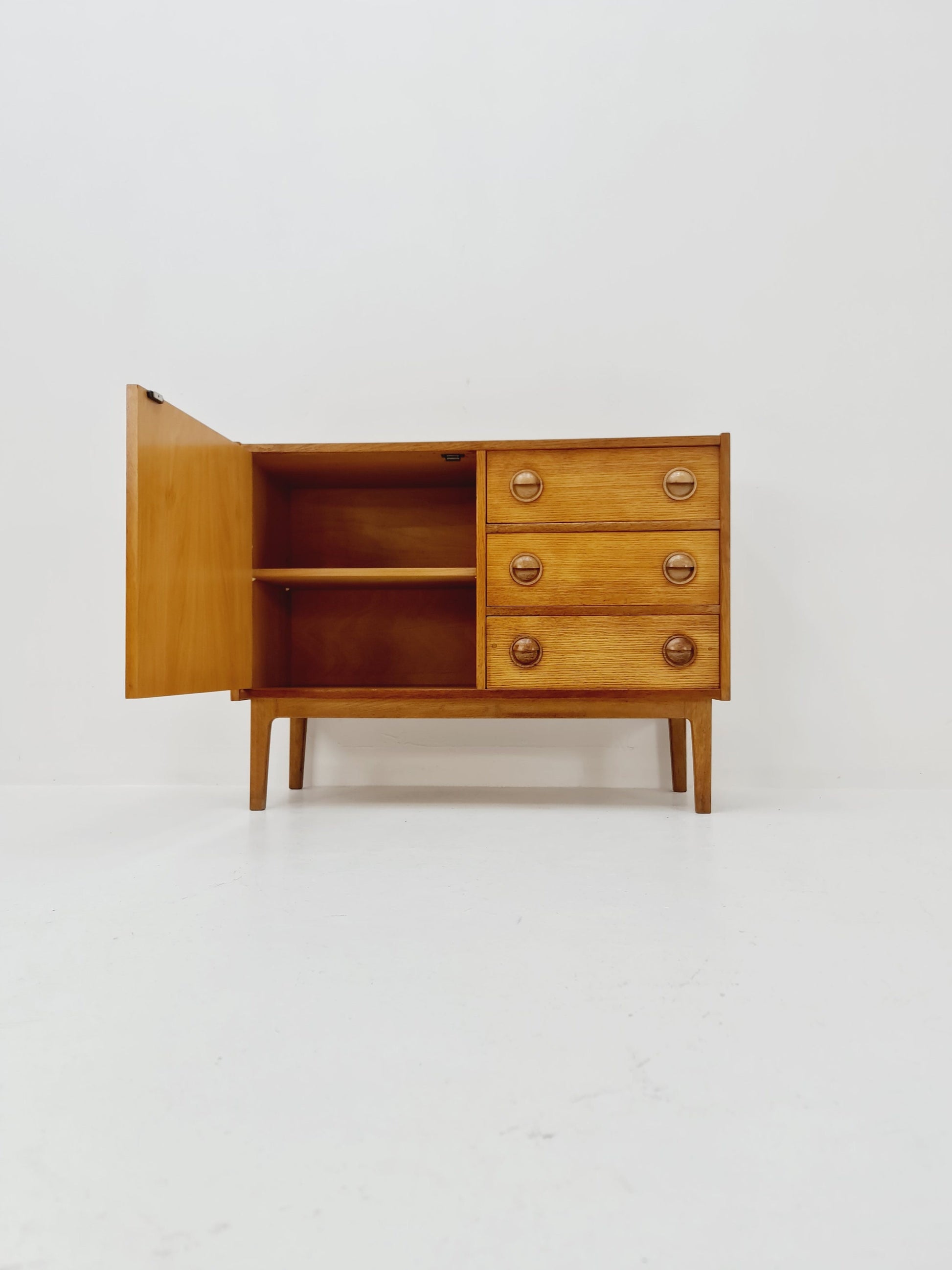 Mid century Danish oak Sideboard by Asko Finnland 1960s