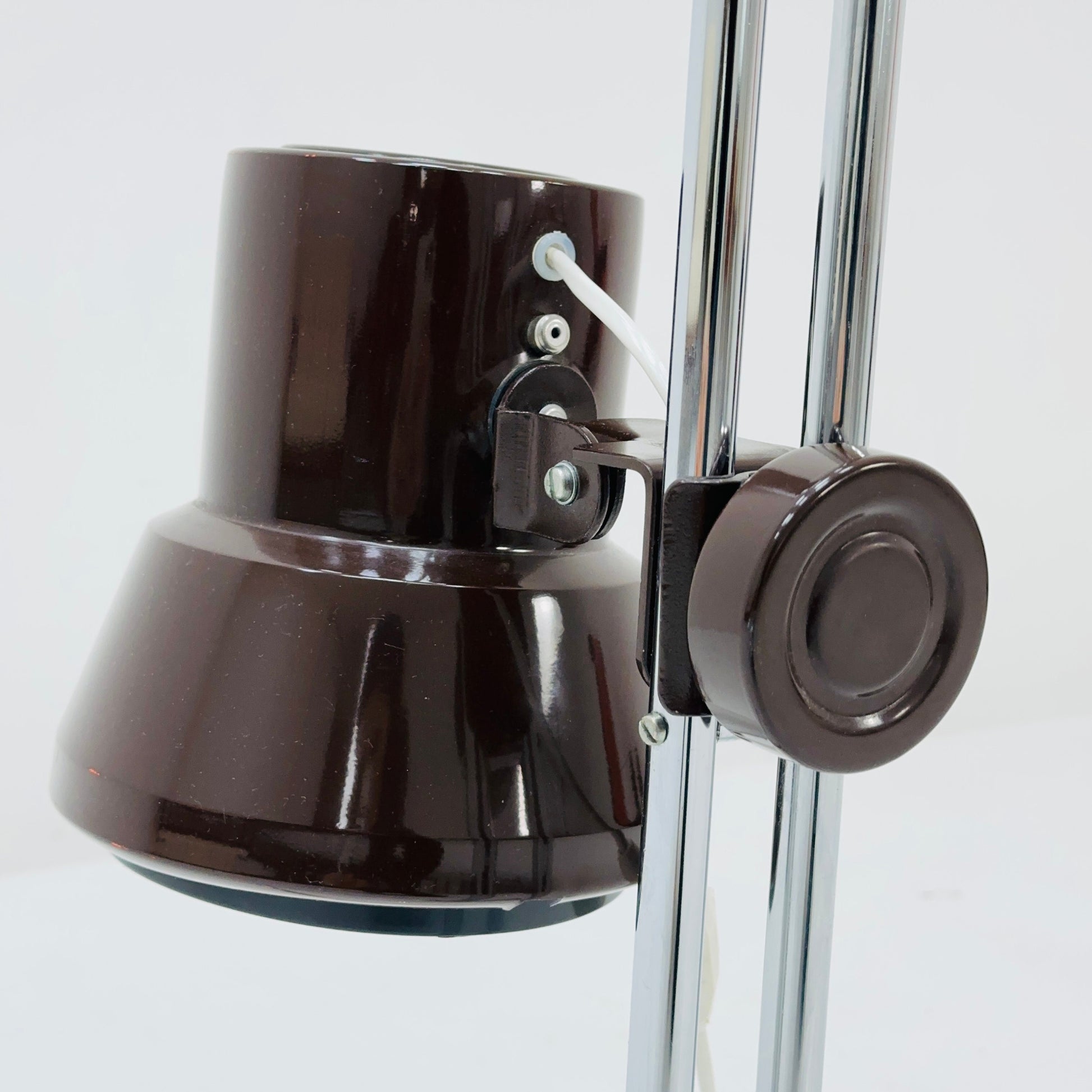 Space Age “Bumling” metal floor lamp, by Börje Claes for Ikea 1970s