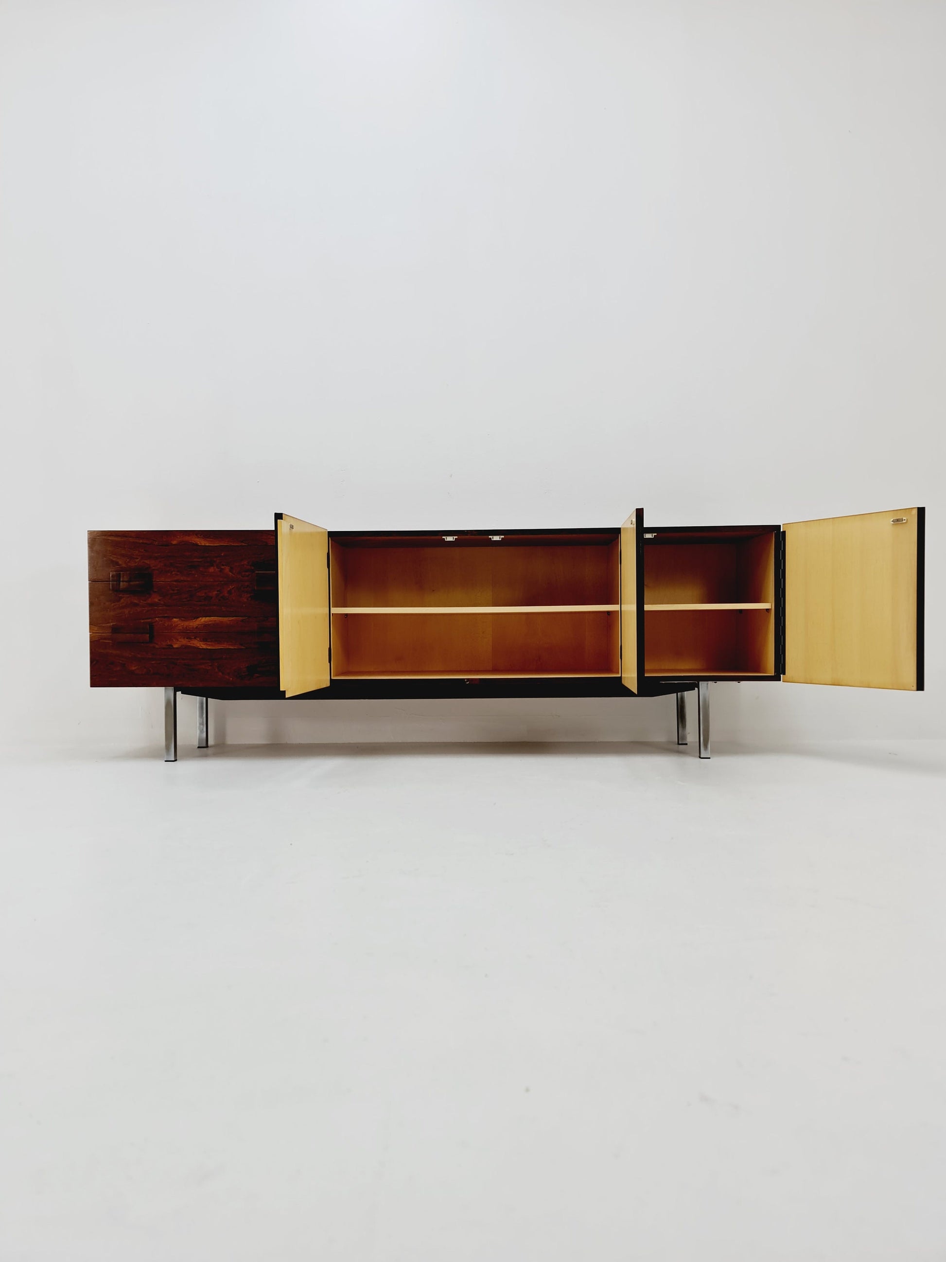 Rare Mid Century Modern German rosewood Sideboard , 1960s