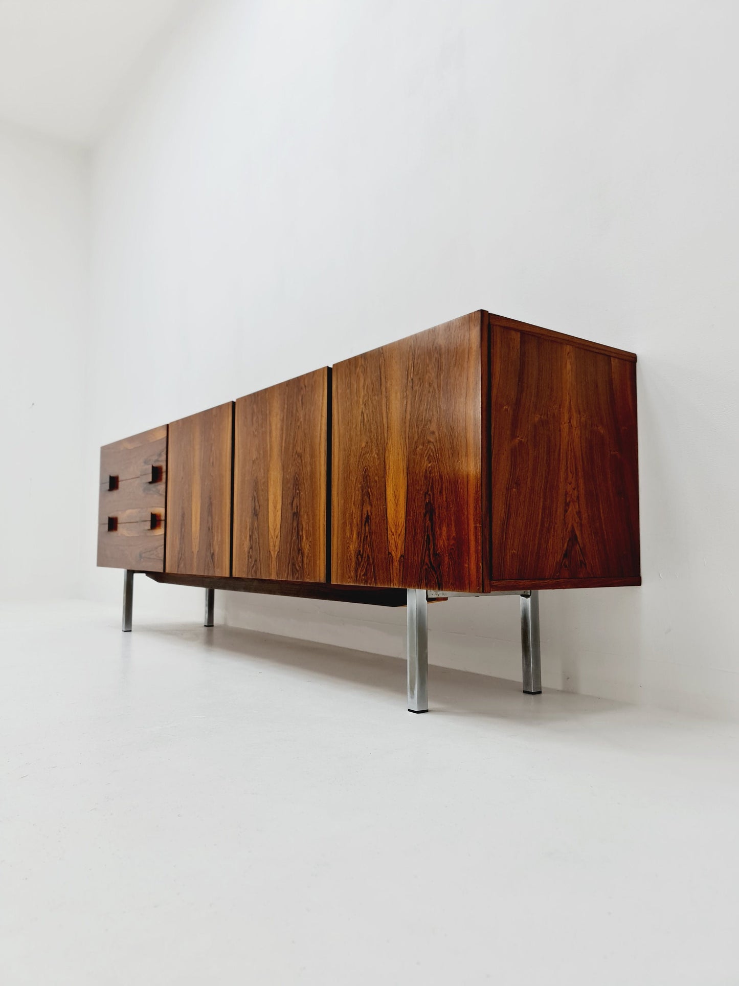 Rare Mid Century Modern German rosewood Sideboard , 1960s