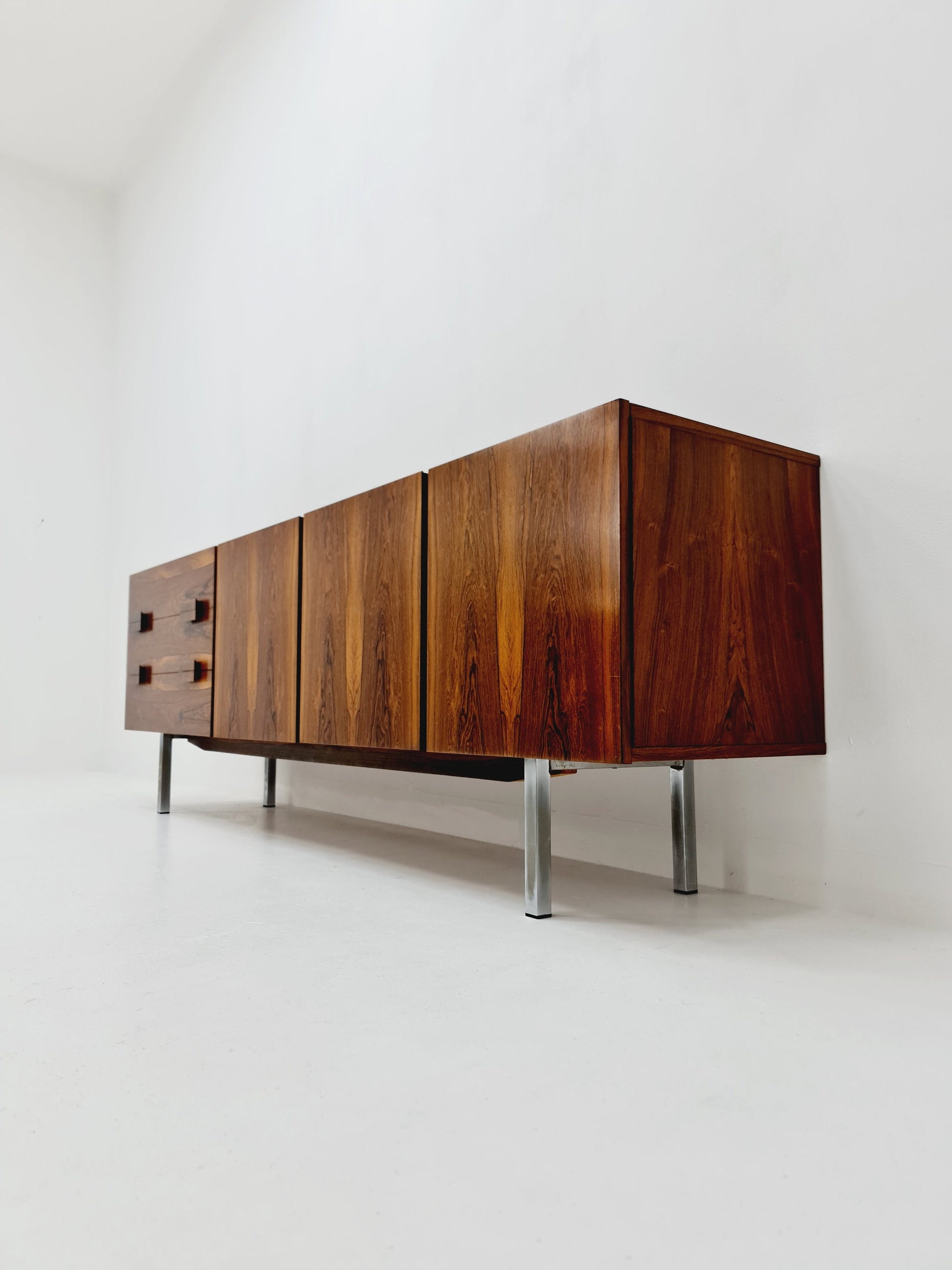 Rare Mid Century Modern German rosewood Sideboard , 1960s