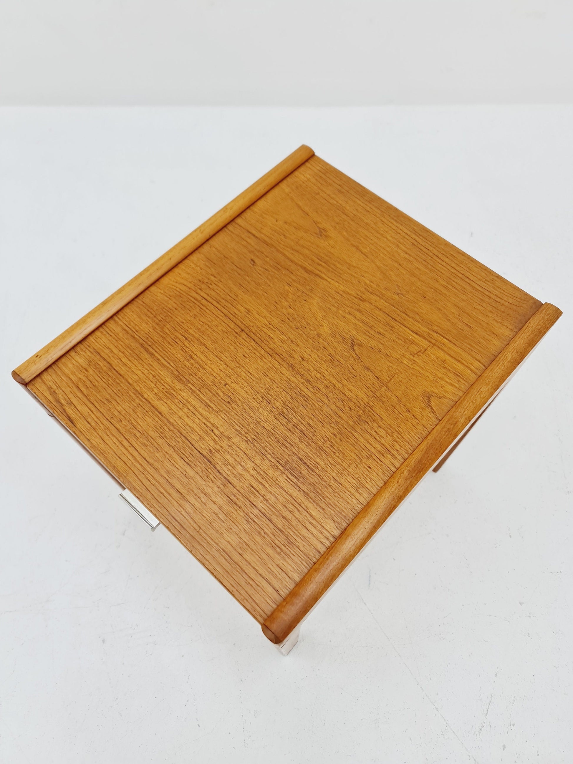 Mid century Scandinavian teak side table / bedside table, 1960s