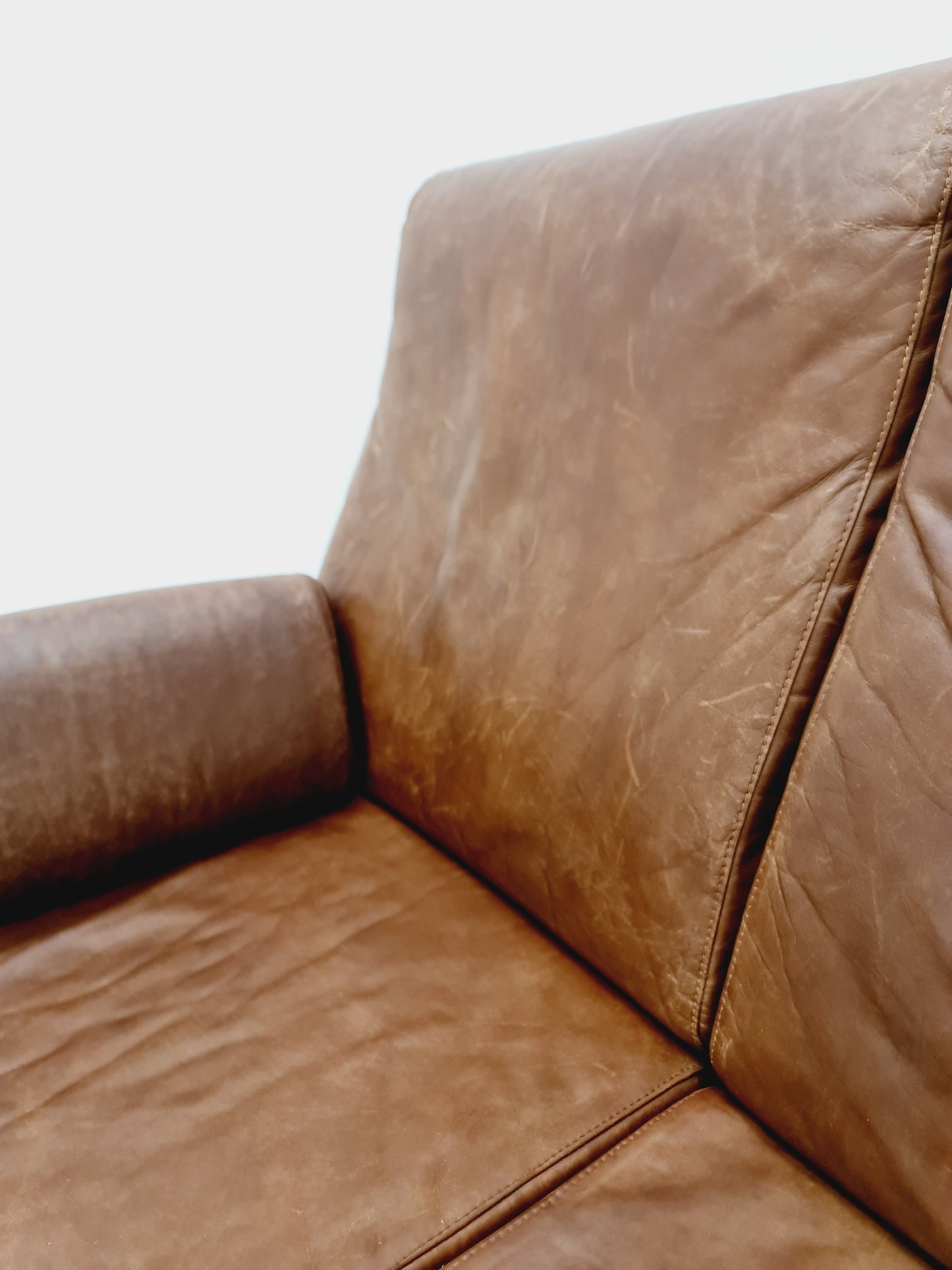 Mid century easy lounge couch by Sven ellekaer for komfort teak , 1960s