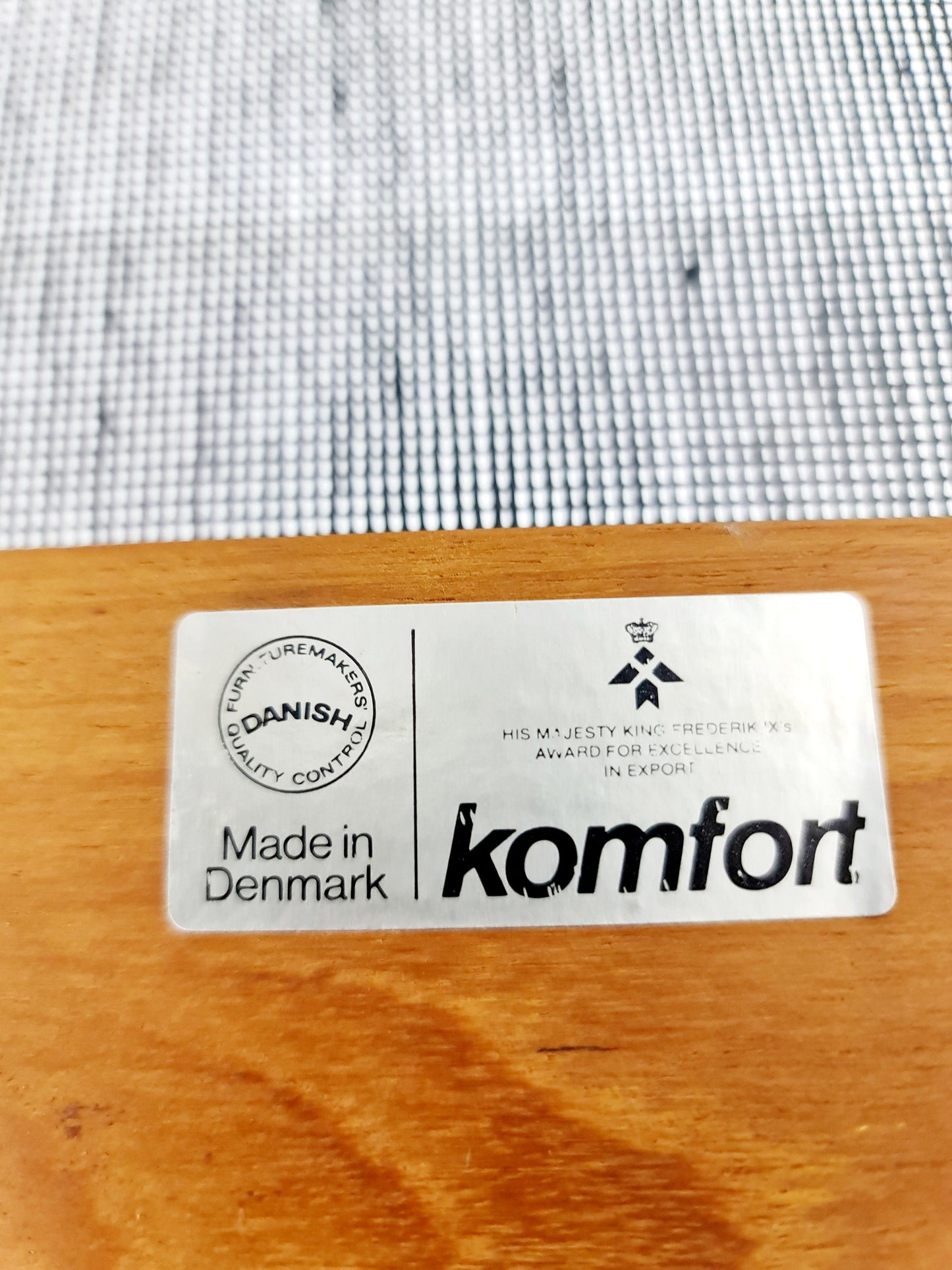 Mid century easy lounge couch by Sven ellekaer for komfort teak , 1960s