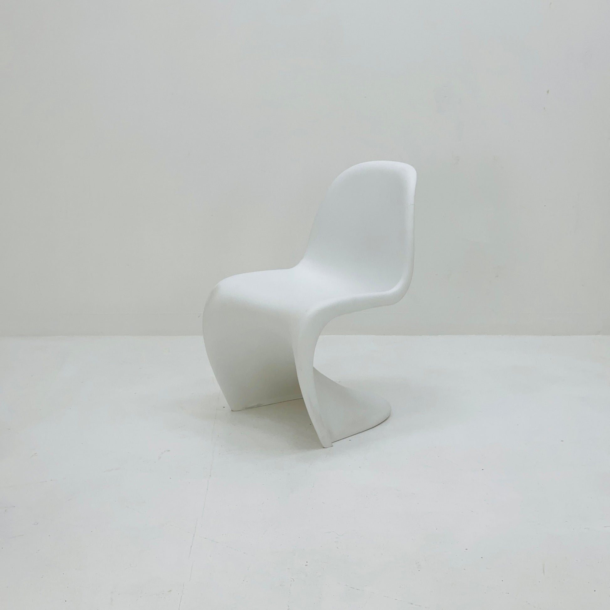 Mid century Verner Panton chair in white germany 1990s