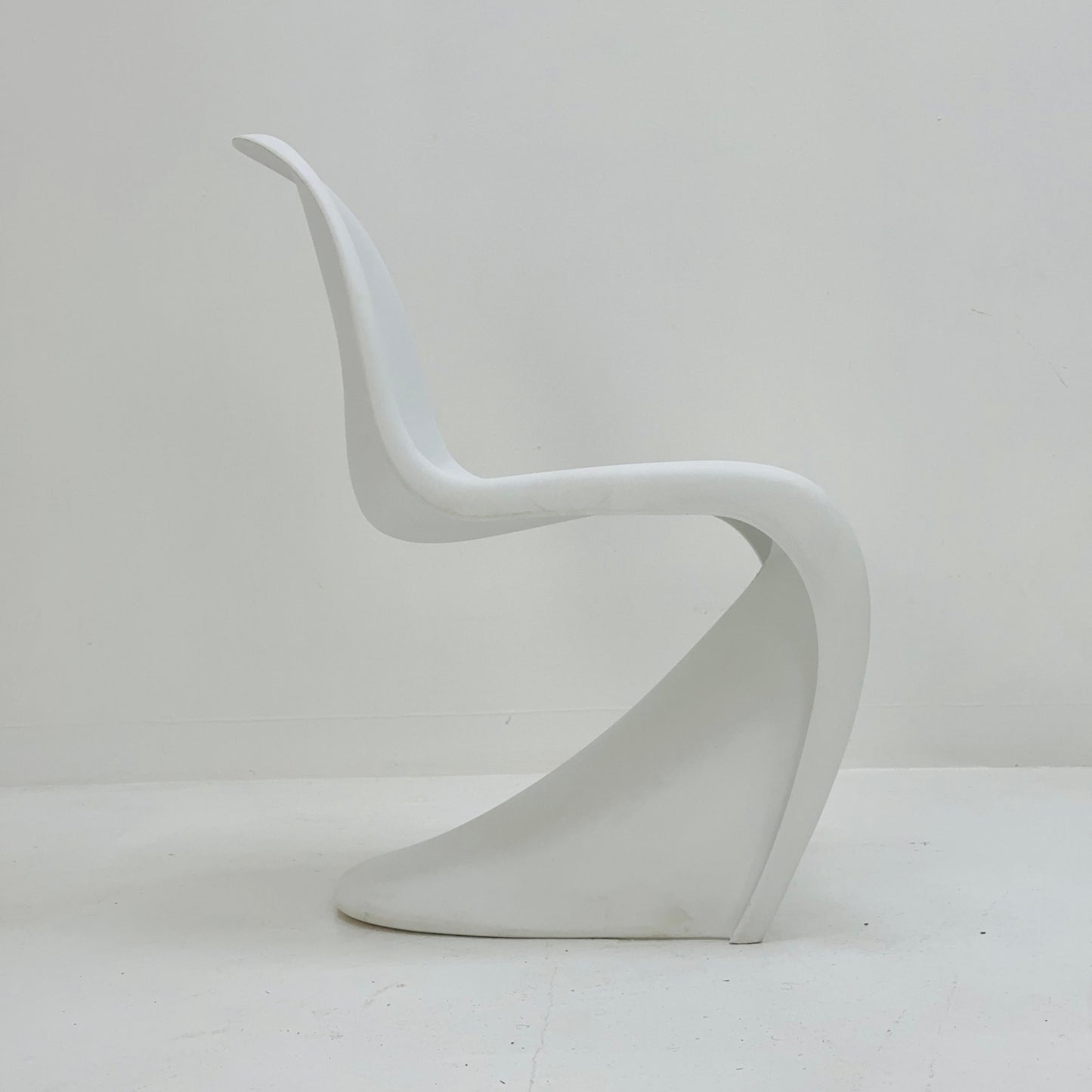 Mid century Verner Panton chair in white germany 1990s