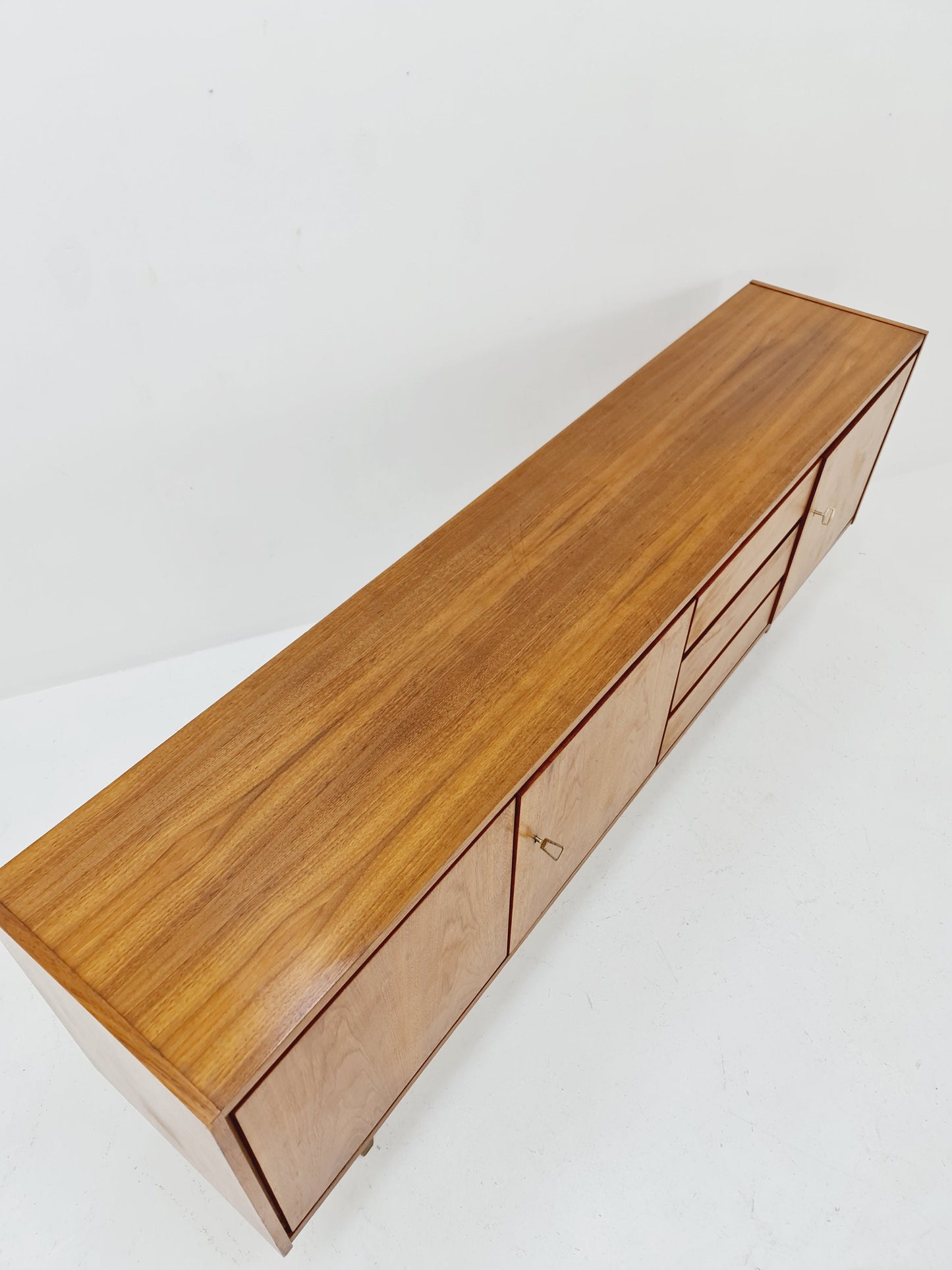 Mid Century Modern German walnut Sideboard, 1960s