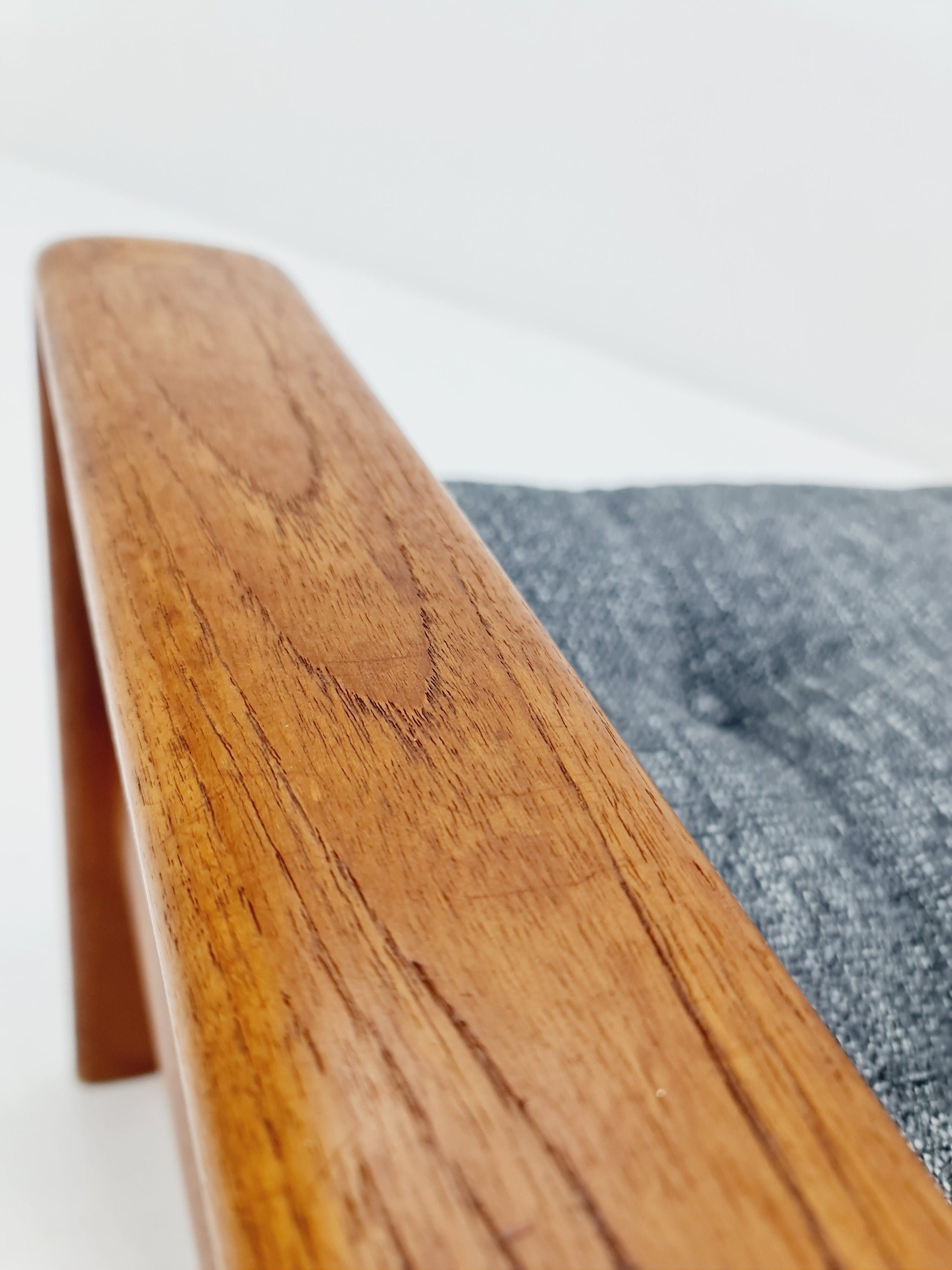 Mid century easy lounge couch by Sven Ellekaer for komfort teak, 1960s