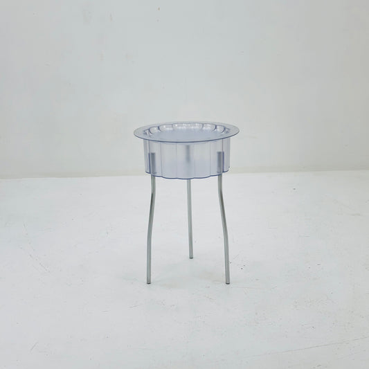 Vintage plastic /metal Hatten side table by Ehlen Johansson for IKEA