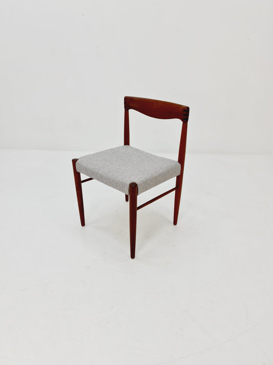 Danish teak dining chair by H. W. Klein for Bramin, 1960s,