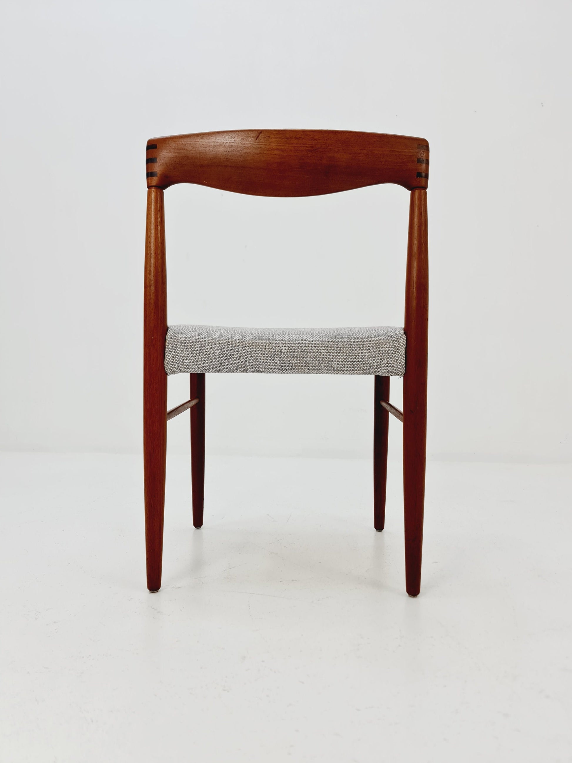 Danish teak dining chair by H. W. Klein for Bramin, 1960s,