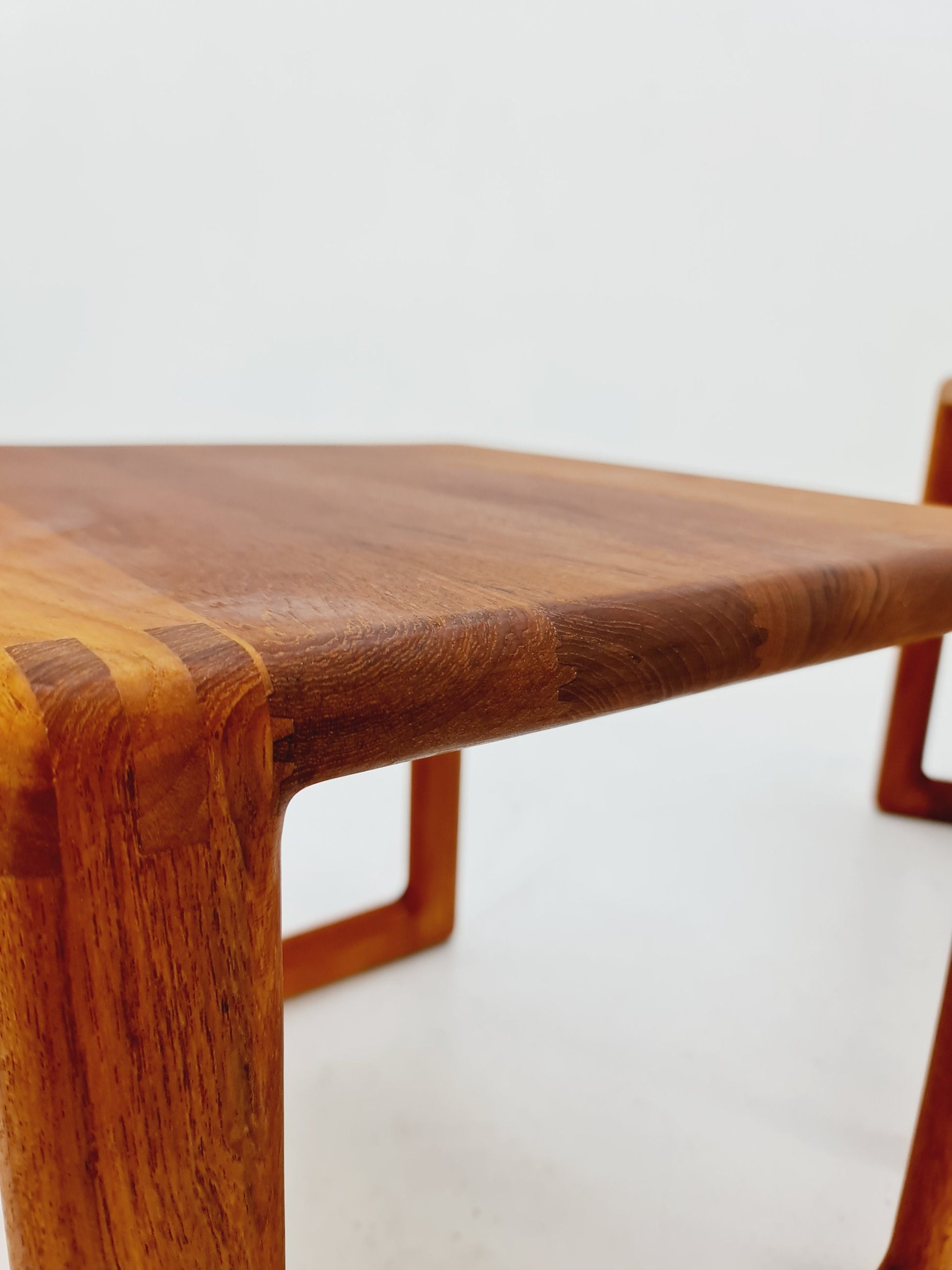 Midcentury danish Solid teak nesting tables/ side tables by Salin Möbler, 1960s