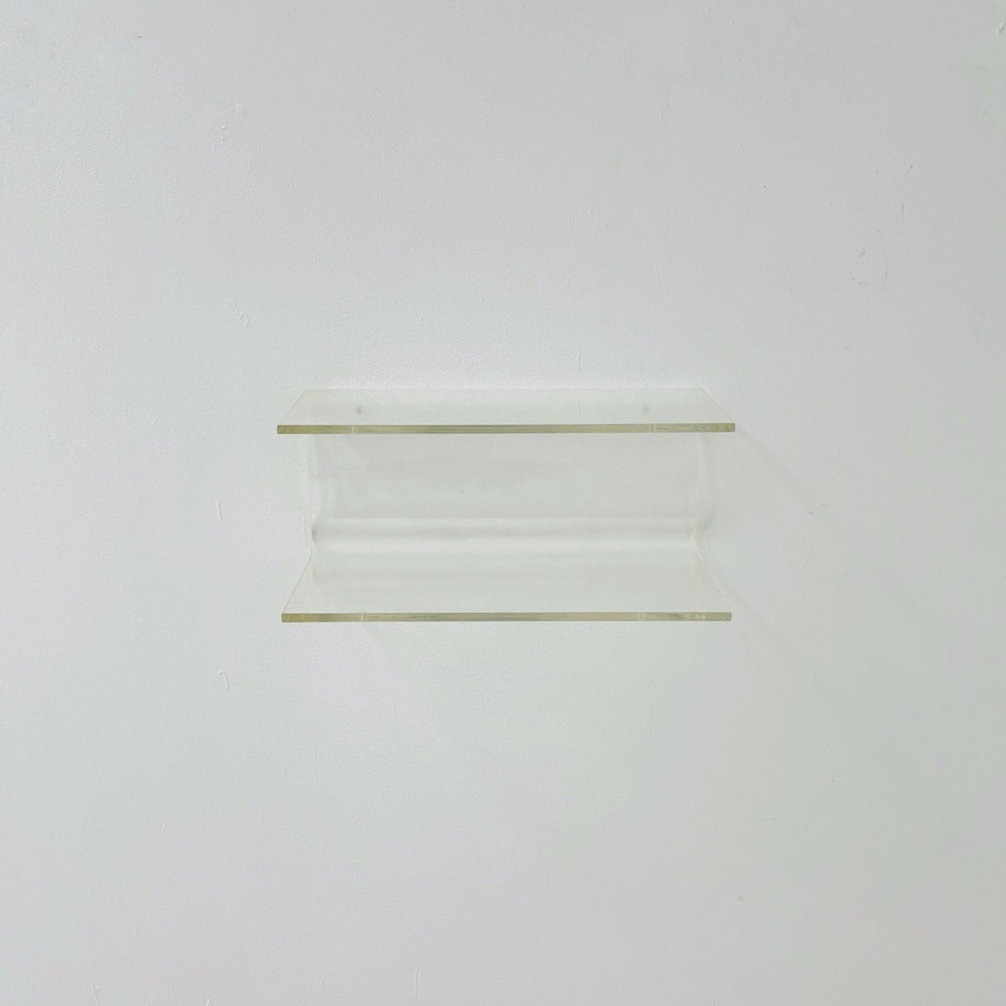 Space Age acrylic glass wall shelf 1970s