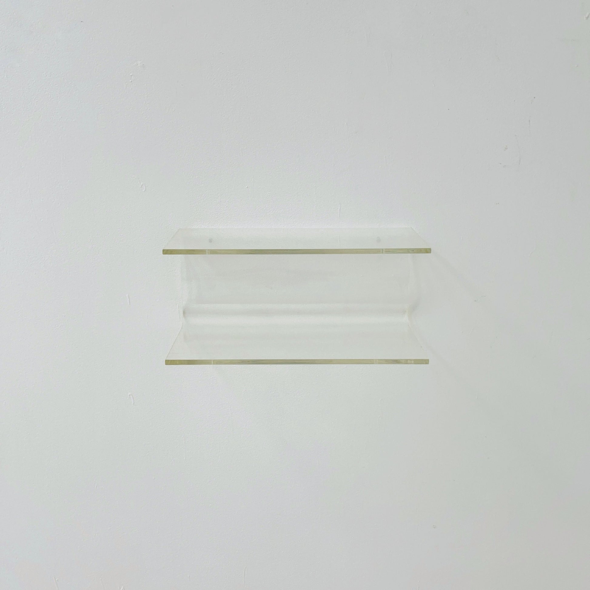 Space Age acrylic glass wall shelf 1970s