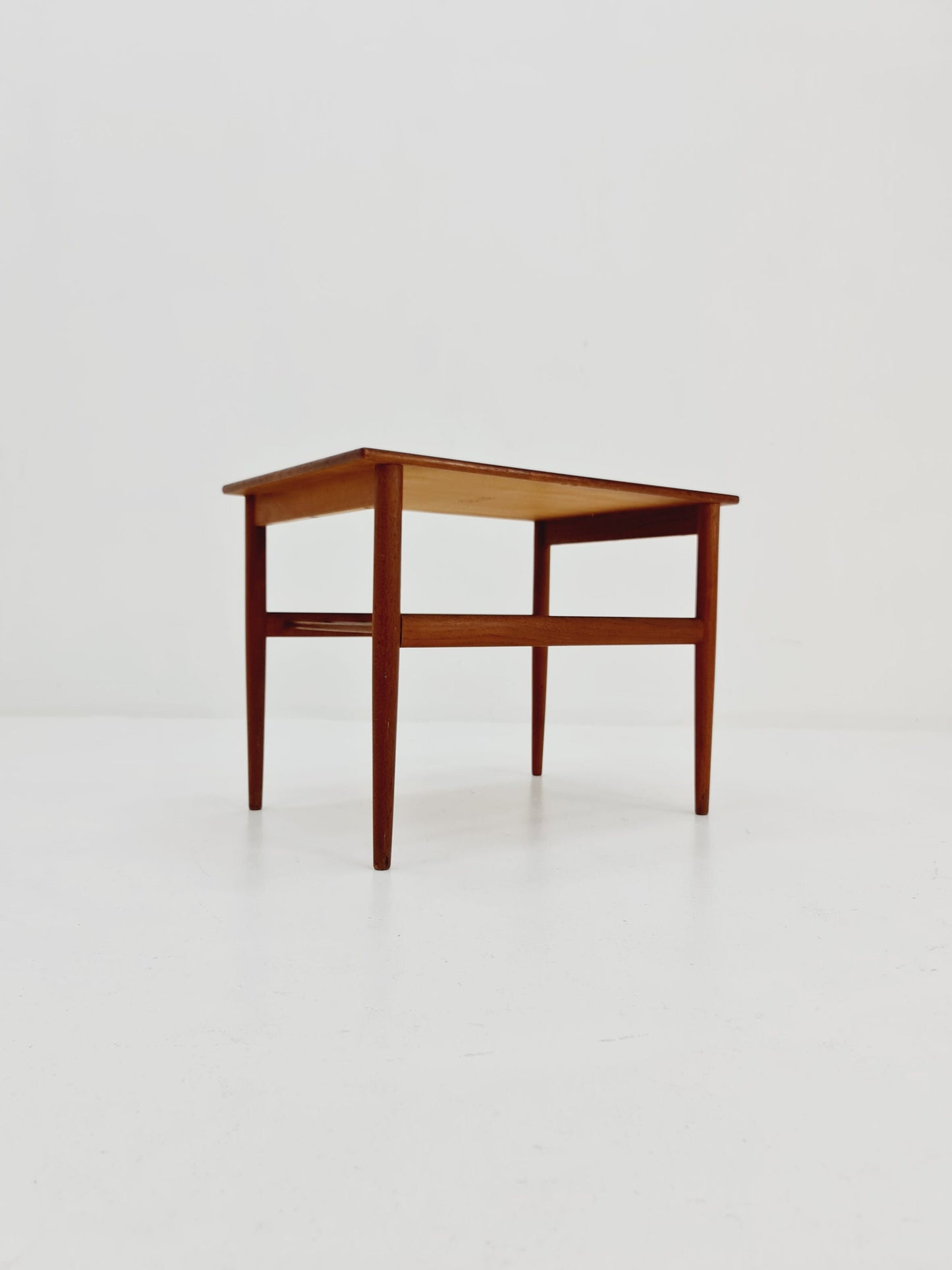 Midcentury Swedish teak coffee side table by Yngvar Sandtröm for Säffle Möbelfabrik, 1960s