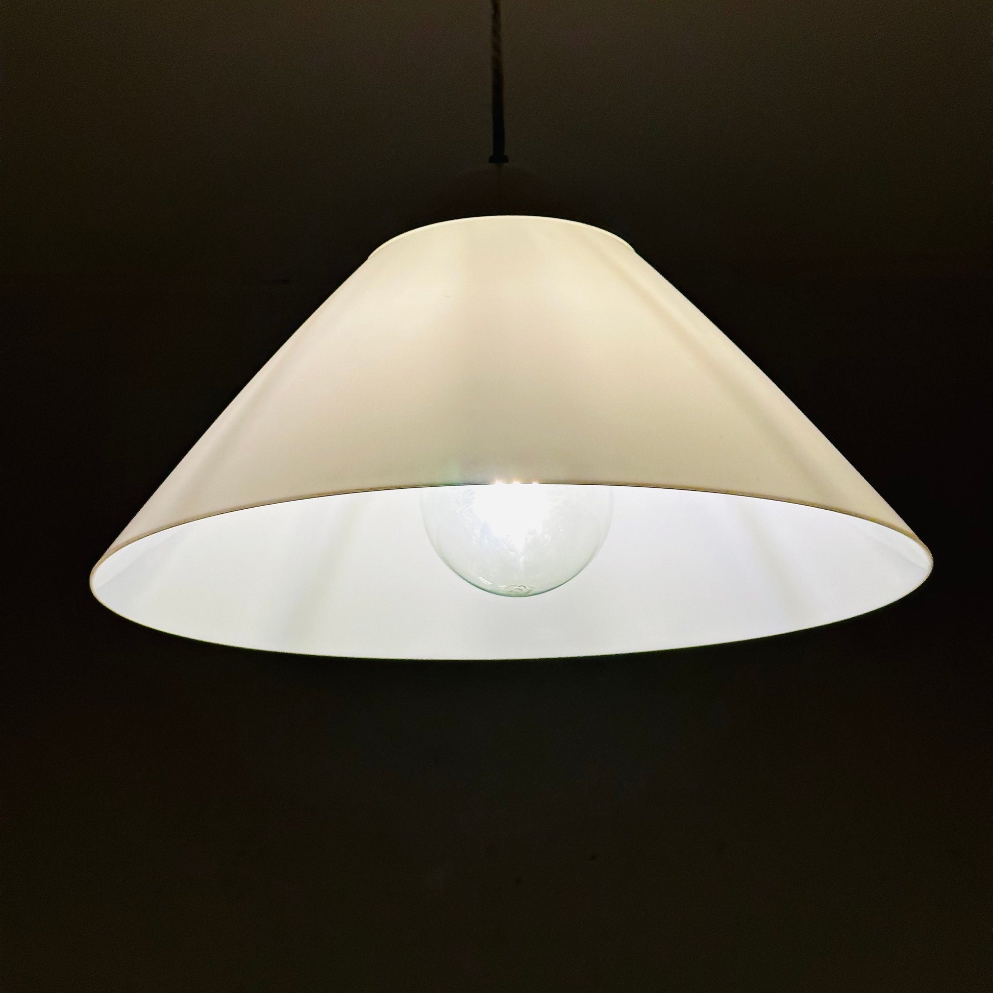 Vintage Opala ceiling lamp by Hans J. Wegner for Louis Poulsen 1970s