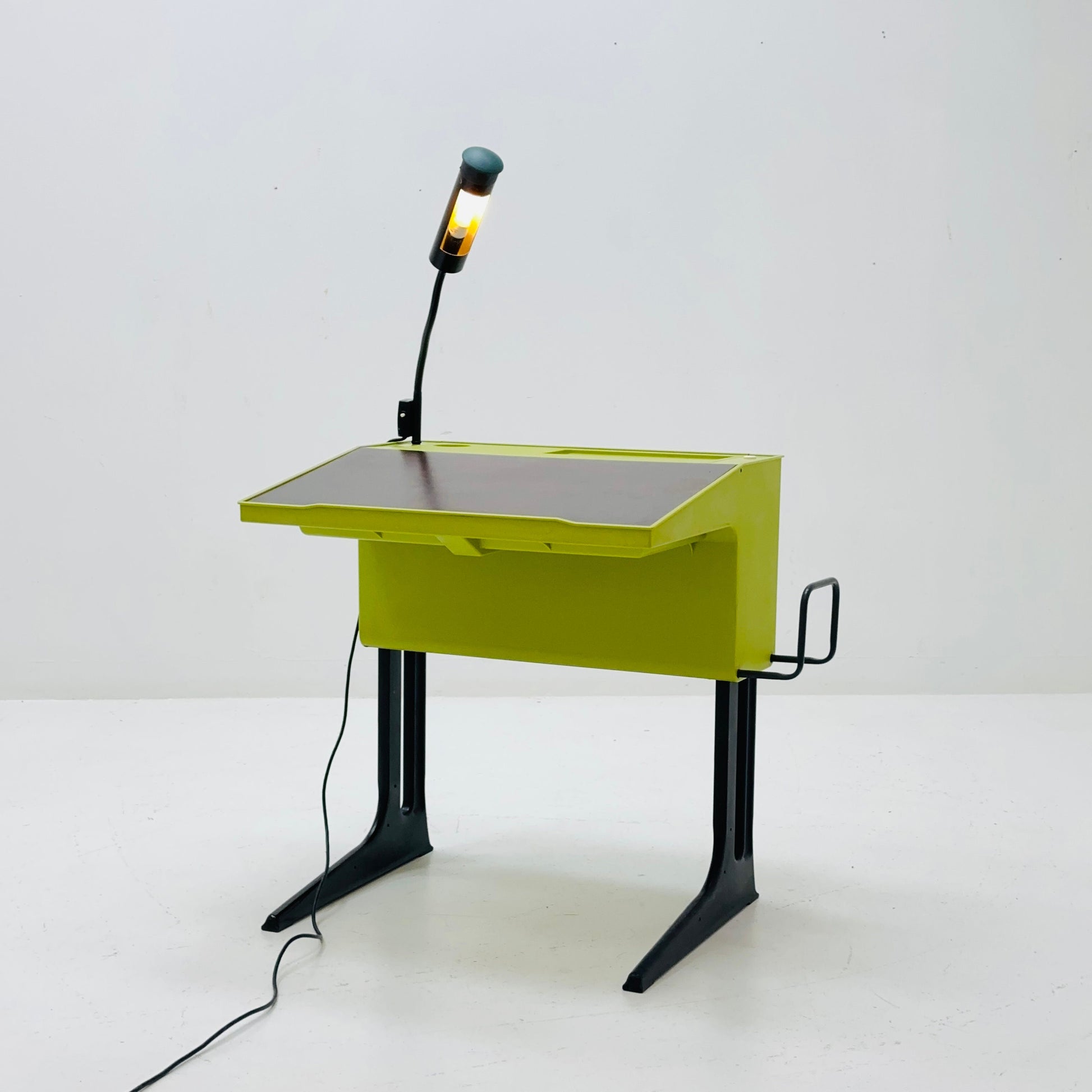 Space Age Desk in Green by Luigi Colani for Flötotto Germany 1970s