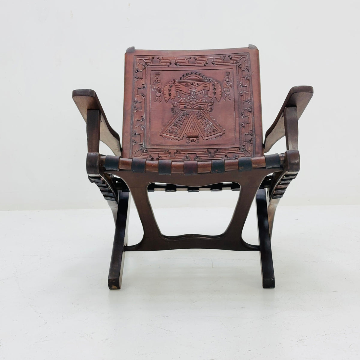 Mid-Century Armchair by Angel I. Pazmino for Muebles de Estilo, 1960s