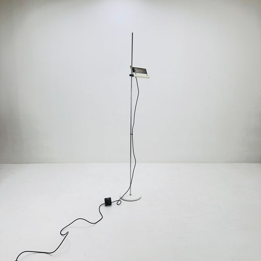 Large mid century minimalist floor lamp by Gianfranco Frattini, Italy 1970s
