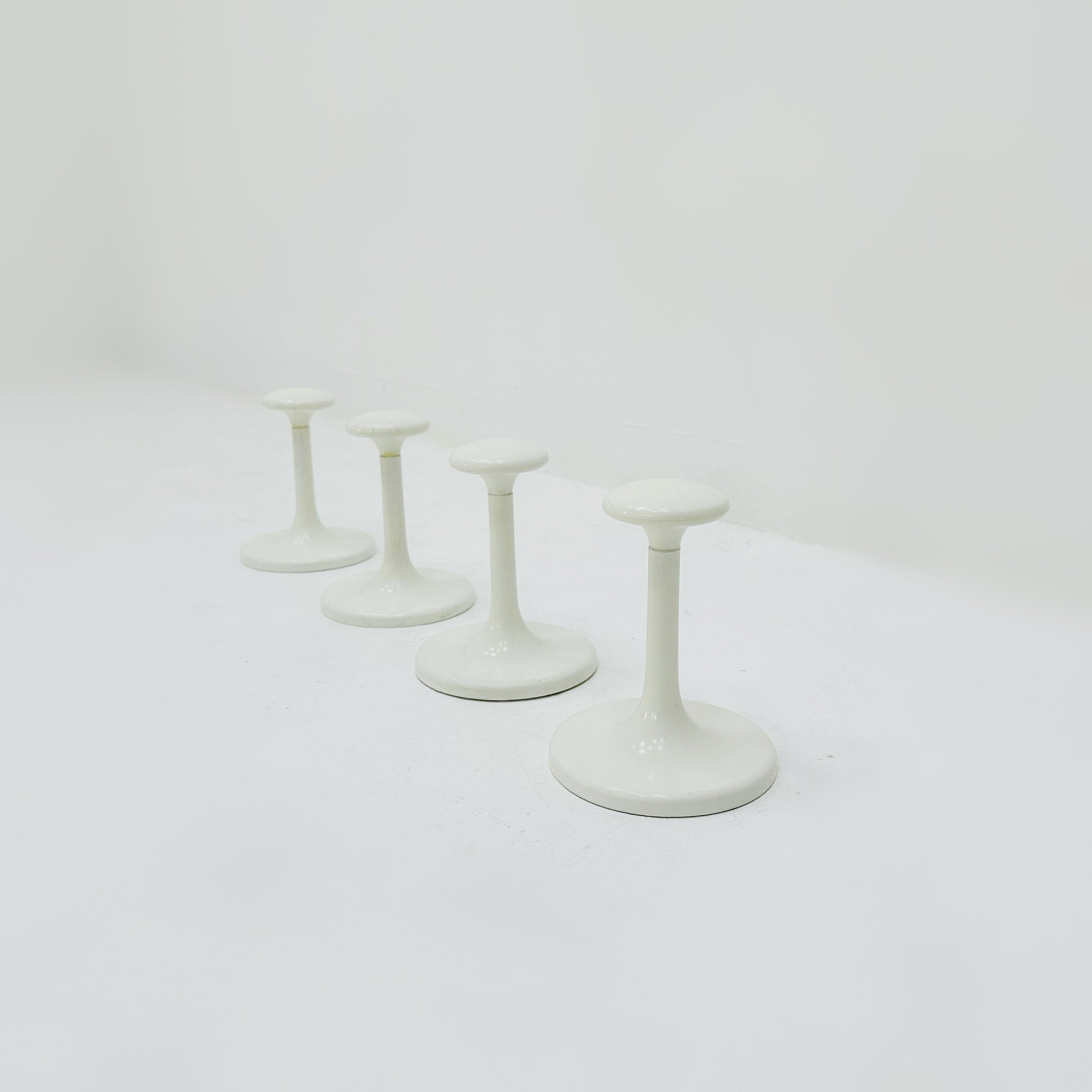 Set of 4 space age coat hooks from Schönbuch, Germany 1970