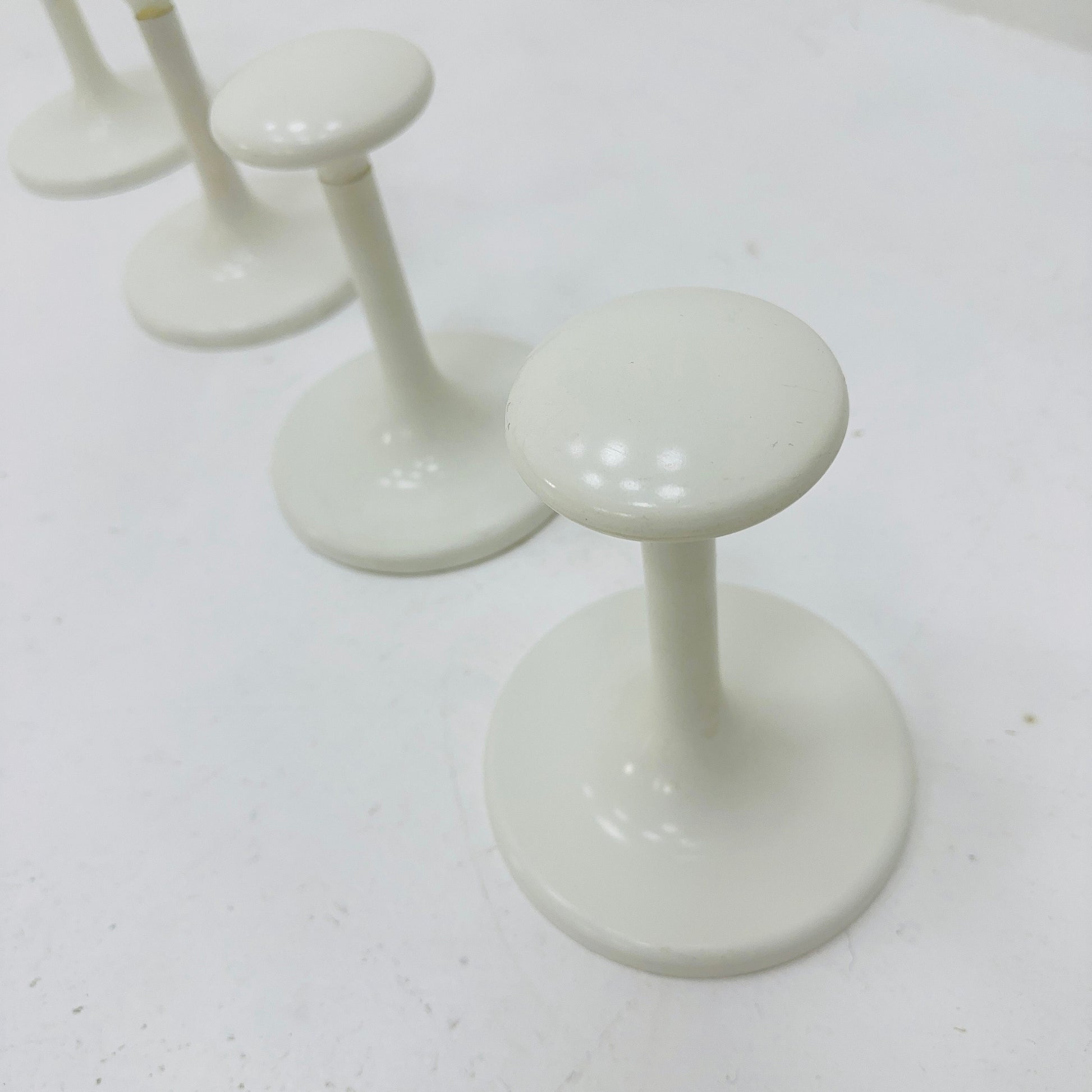 Set of 4 space age coat hooks from Schönbuch, Germany 1970