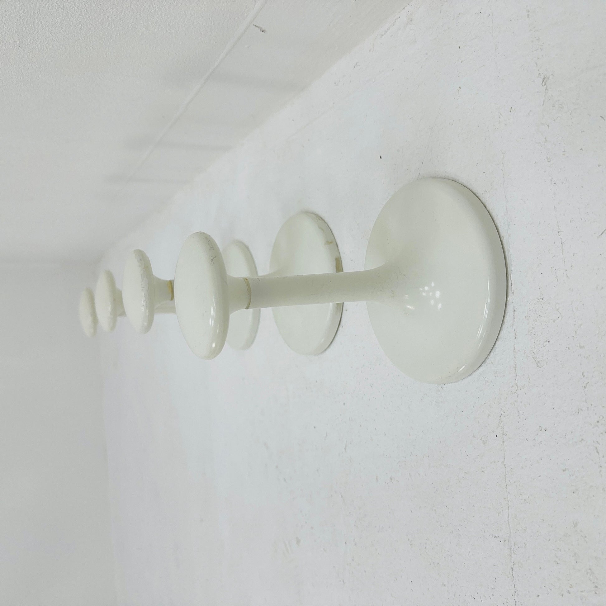 Set of 4 space age coat hooks from Schönbuch, Germany 1970